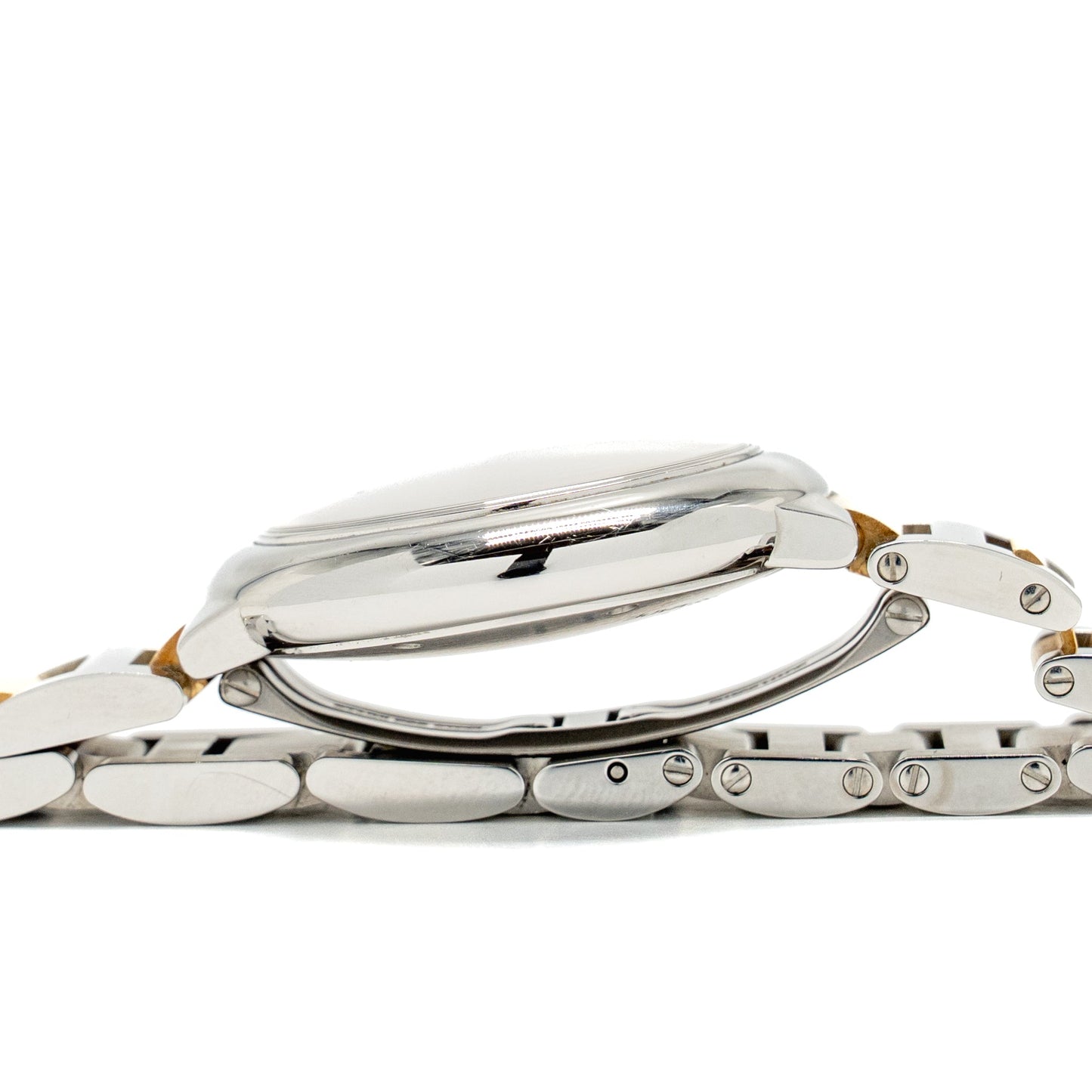 Cartier Ballon Bleu de Cartier 33mm Watch, Steel Case, Yellow Gold