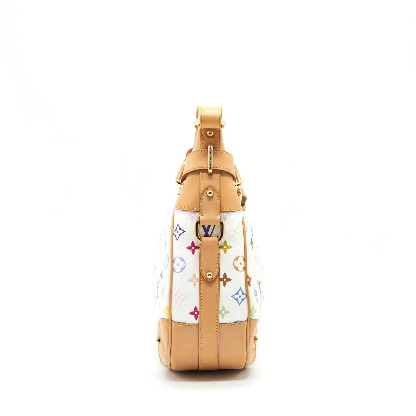 Louis Vuitton Greta Bag Monogram White Multicolor