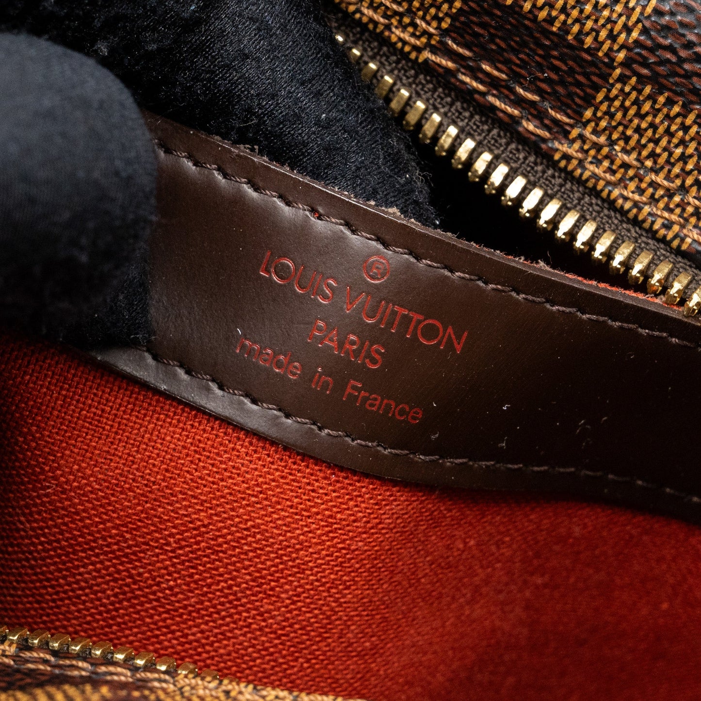 Louis Vuitton messenger crossbody bag damier ebene GHW