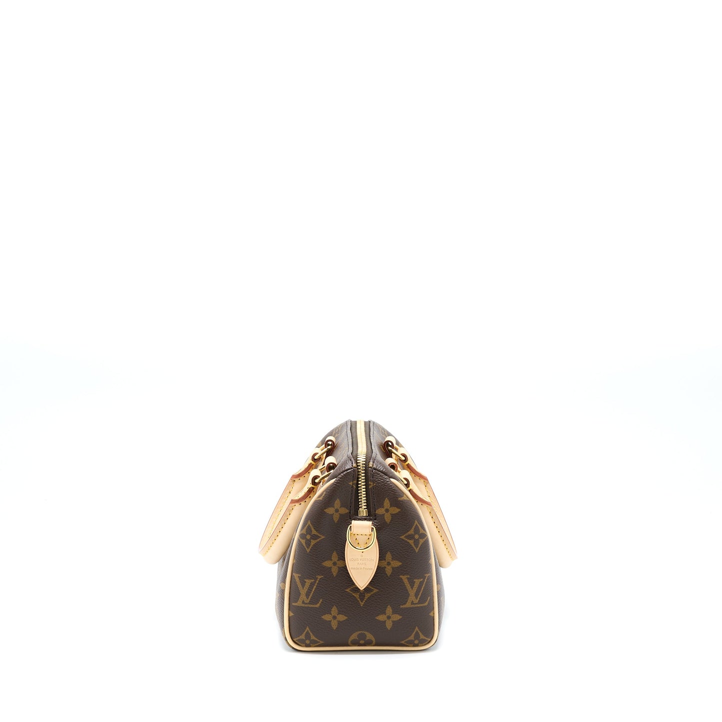 Louis Vuitton Speedy Bandouliere 20 Monogram Canvas With Black Strap GHW