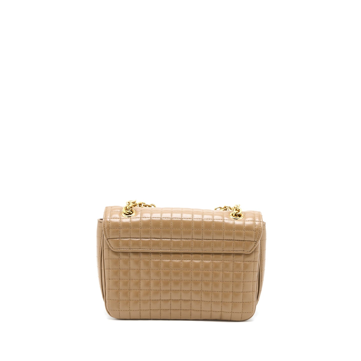 Celine C Bag Calfskin Light Camel GHW