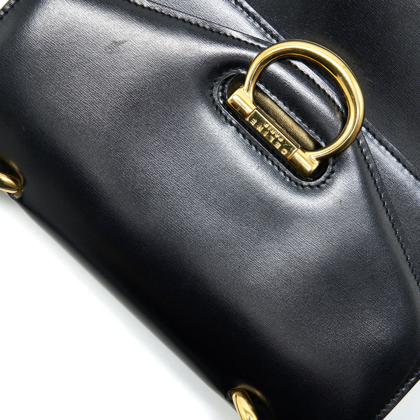Celine Vintage Top Handle Flap Bag