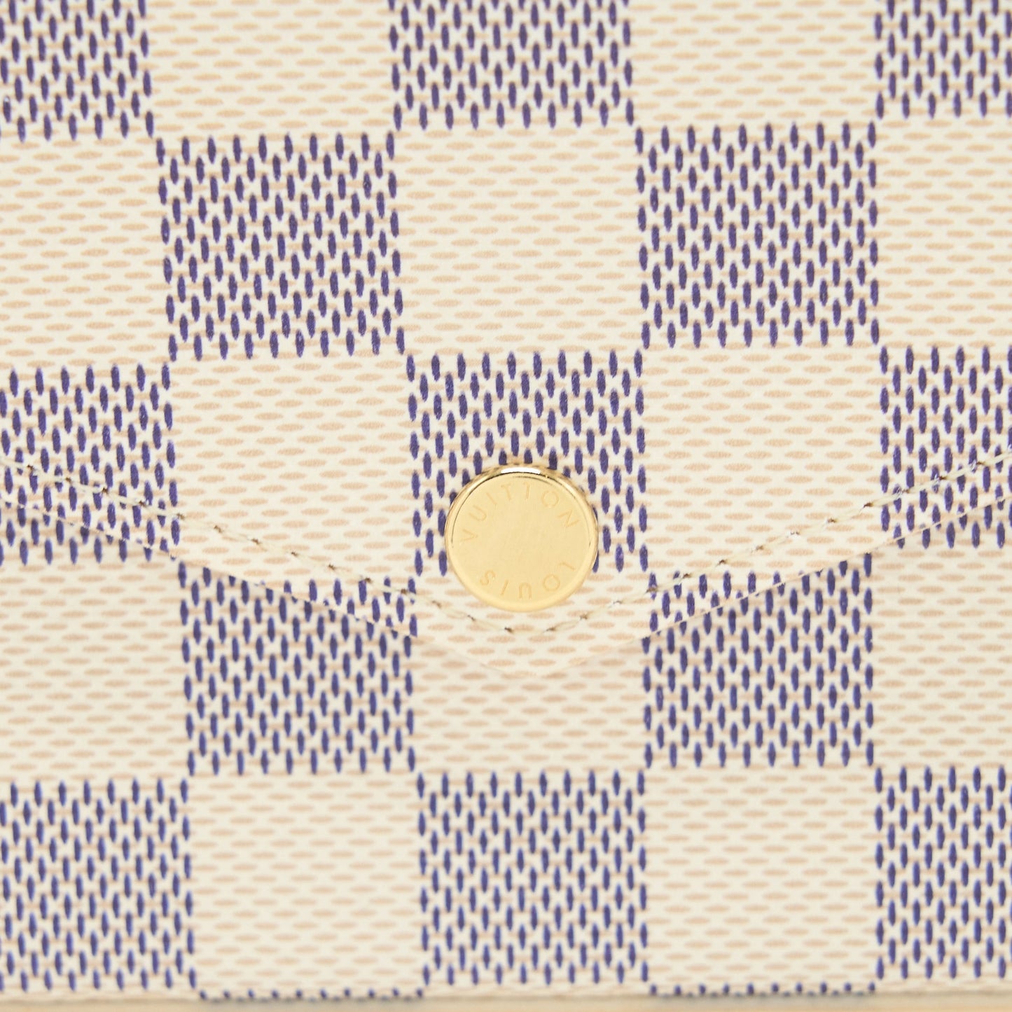 Louis Vuitton Felicie Pochette Damier Azur Canvas GHW