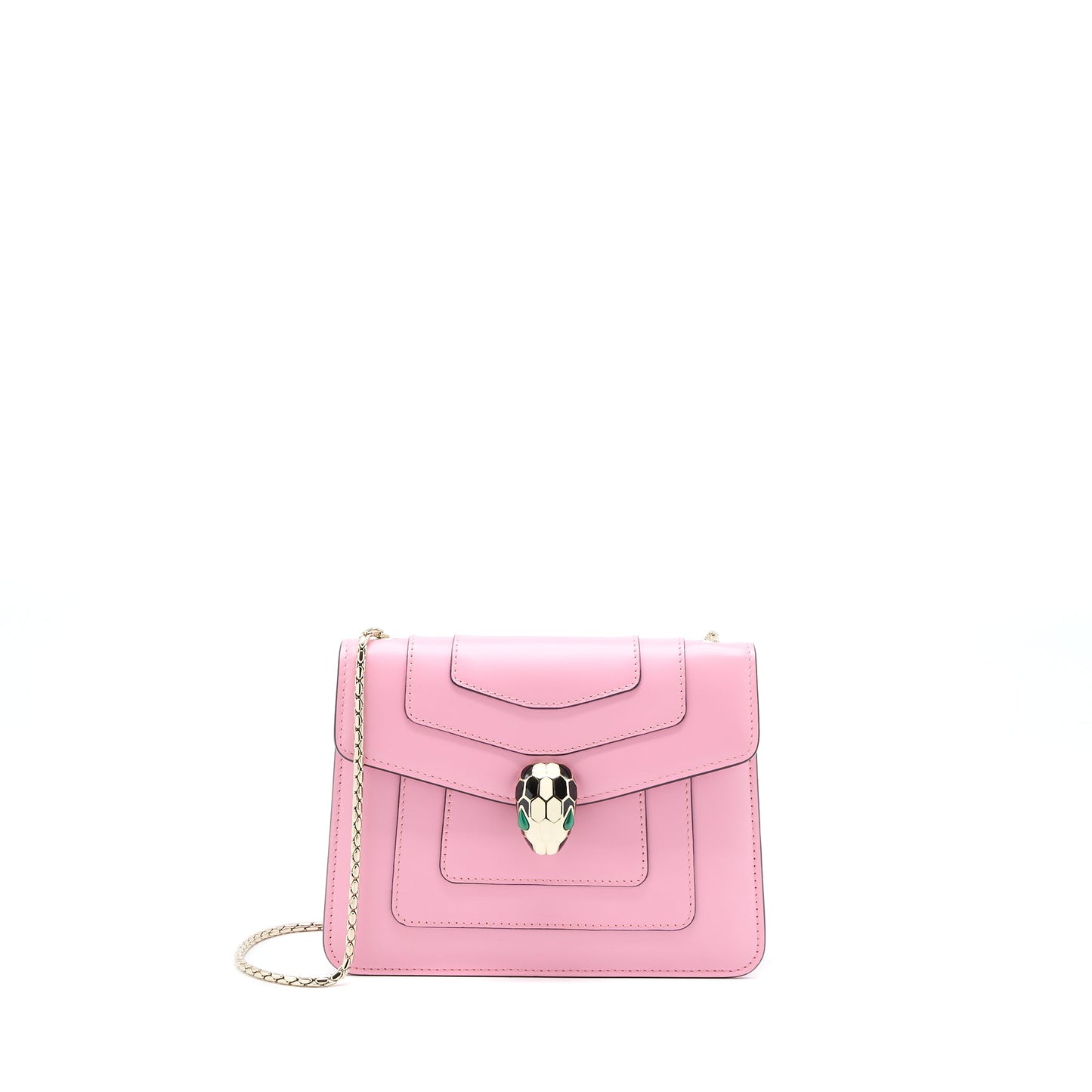 Bvlgari Serpenti Forever Crossbody Bag Pink