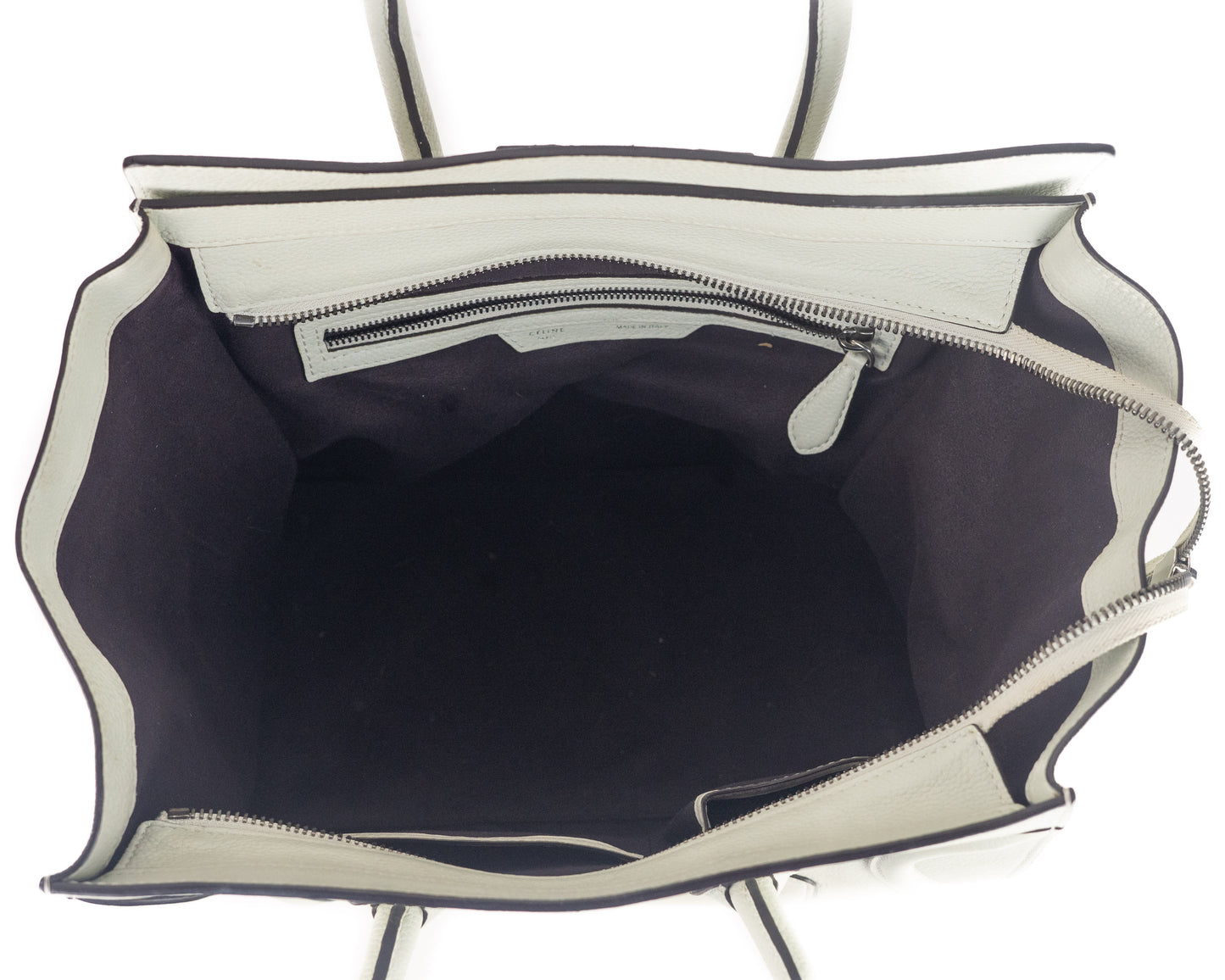 Celine Phantom Medium Tote in mint