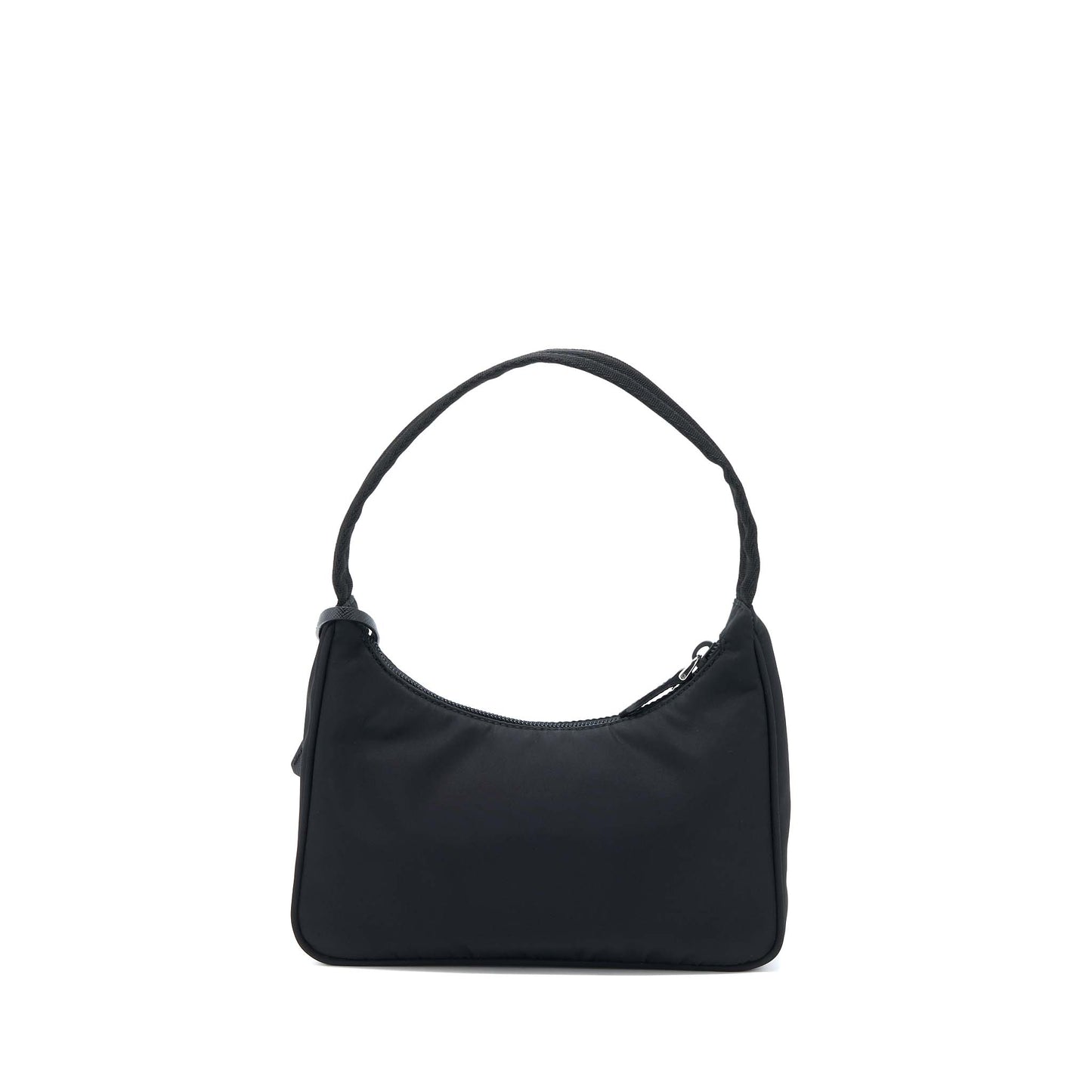 Prada Re-Edition 2000 Nylon Bag Black SHW
