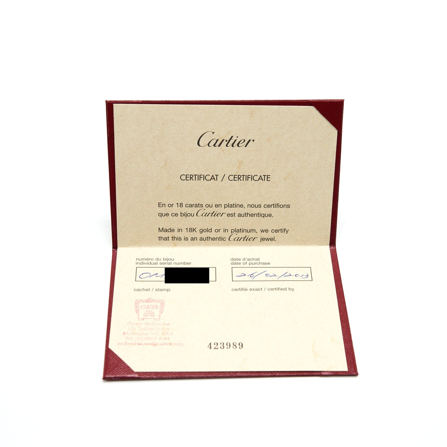 CARTIER HEARTS & SYMBOLS PINK GOLD RING