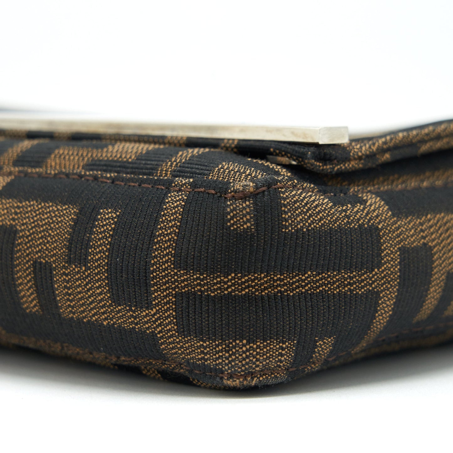 Fendi Vintage FF Logo Shoulder Bag