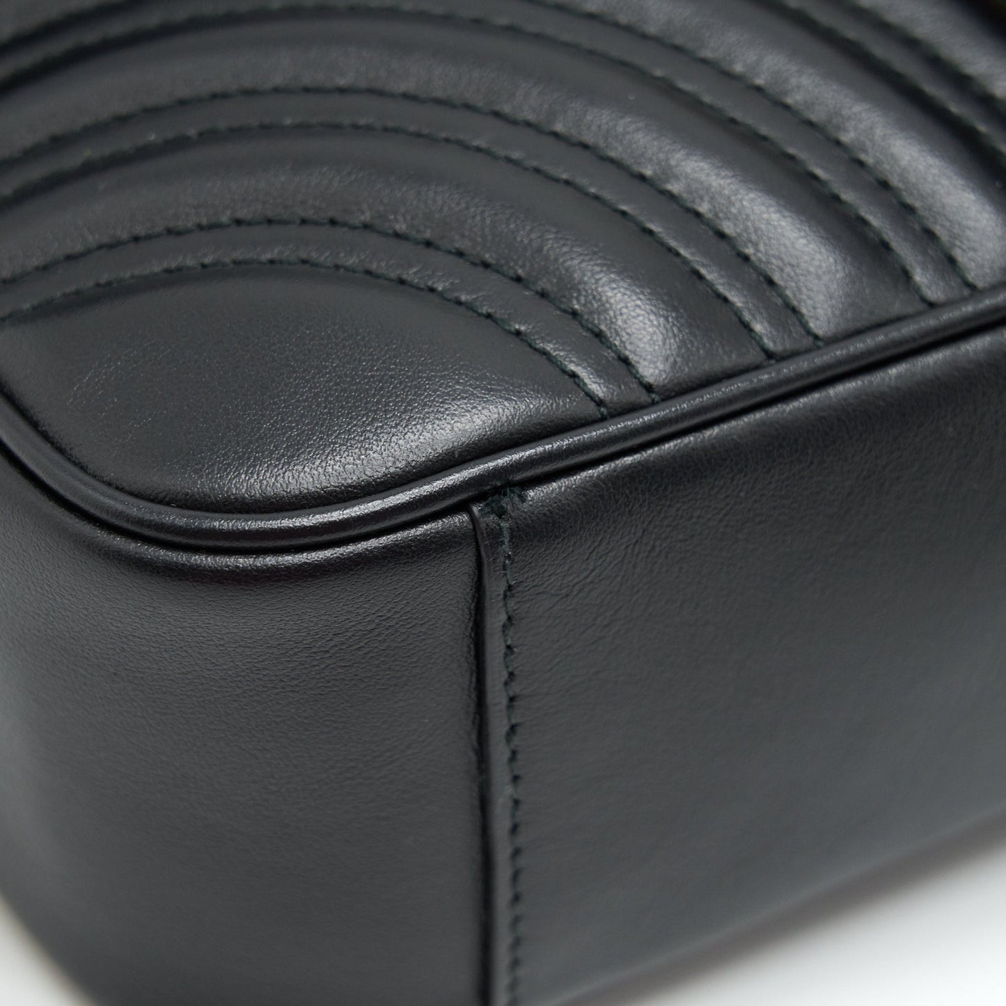 Gucci GG Marmont Shoulder Bag 26cm Black with GHW