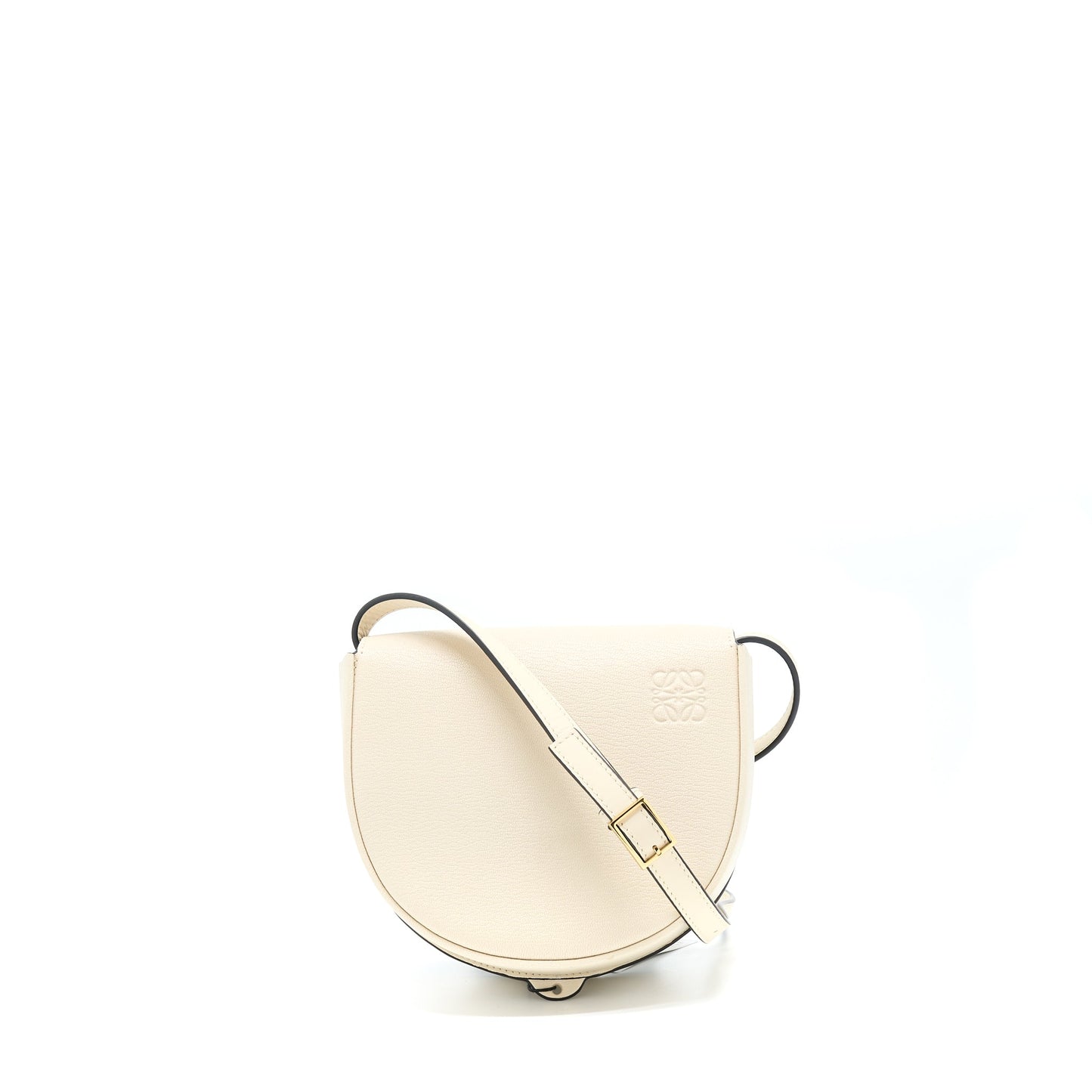 Loewe Heel Duo Bag Goatskin White