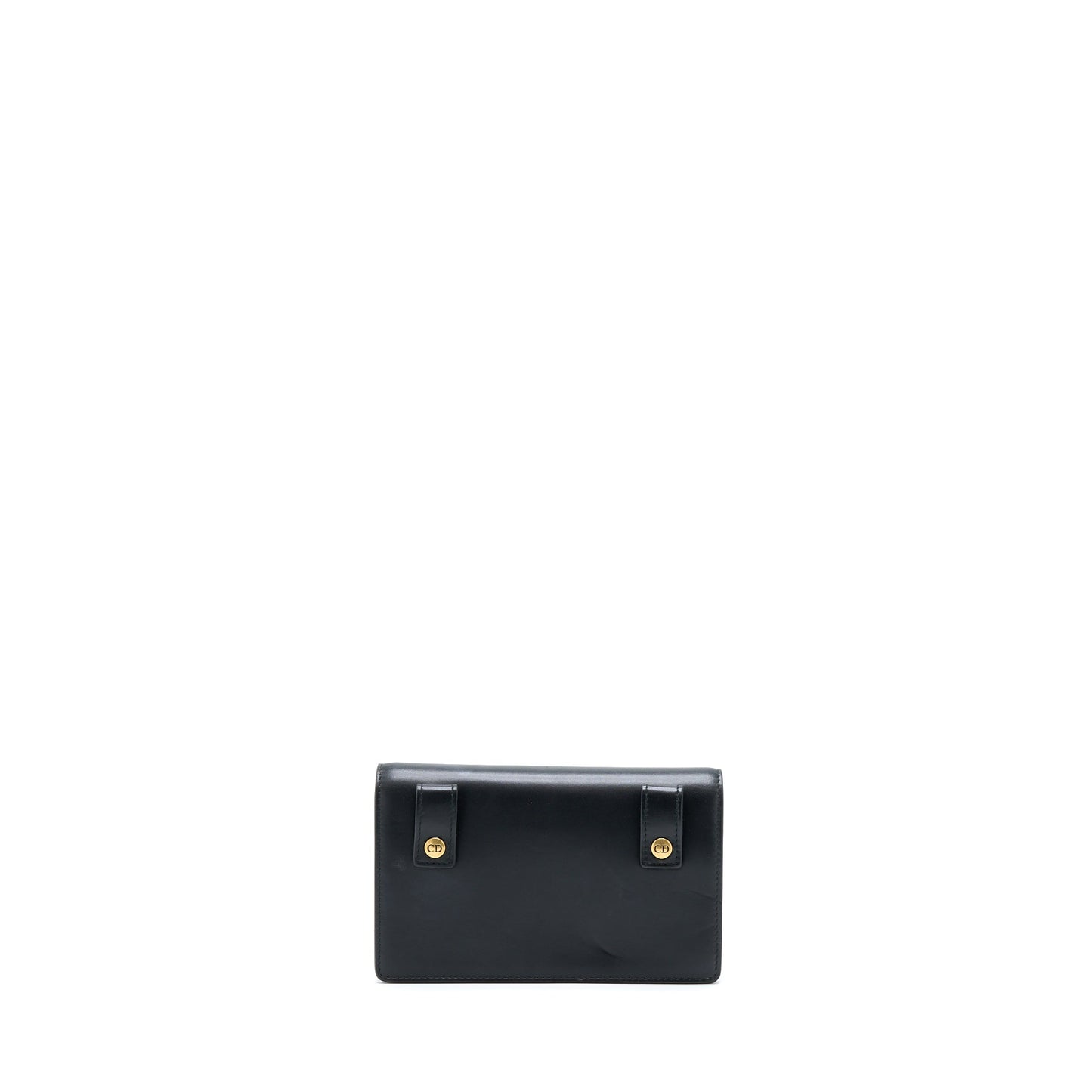 Luxury Dior Mini Saddle Belt Bag Calfskin Black GHW