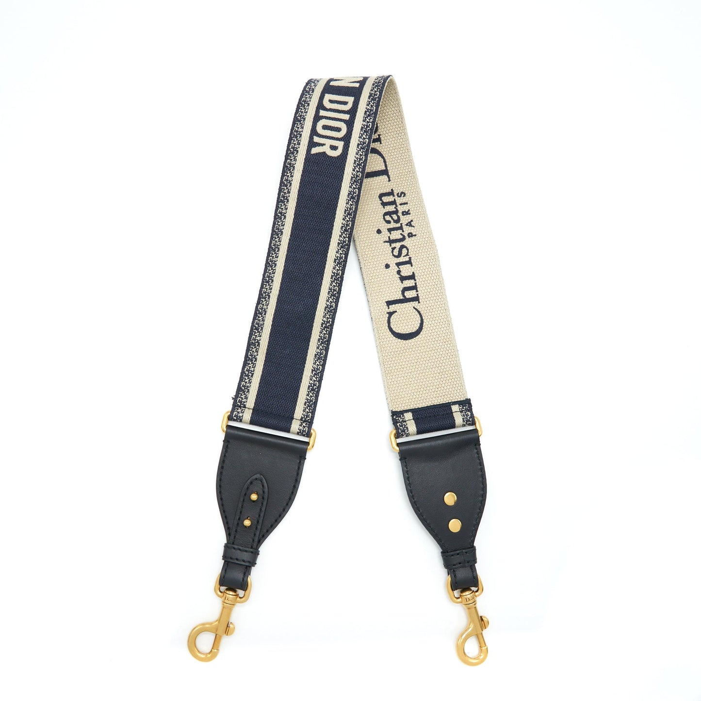 Luxury Dior Shoulder Strap Navy/Multicoloured GHW
