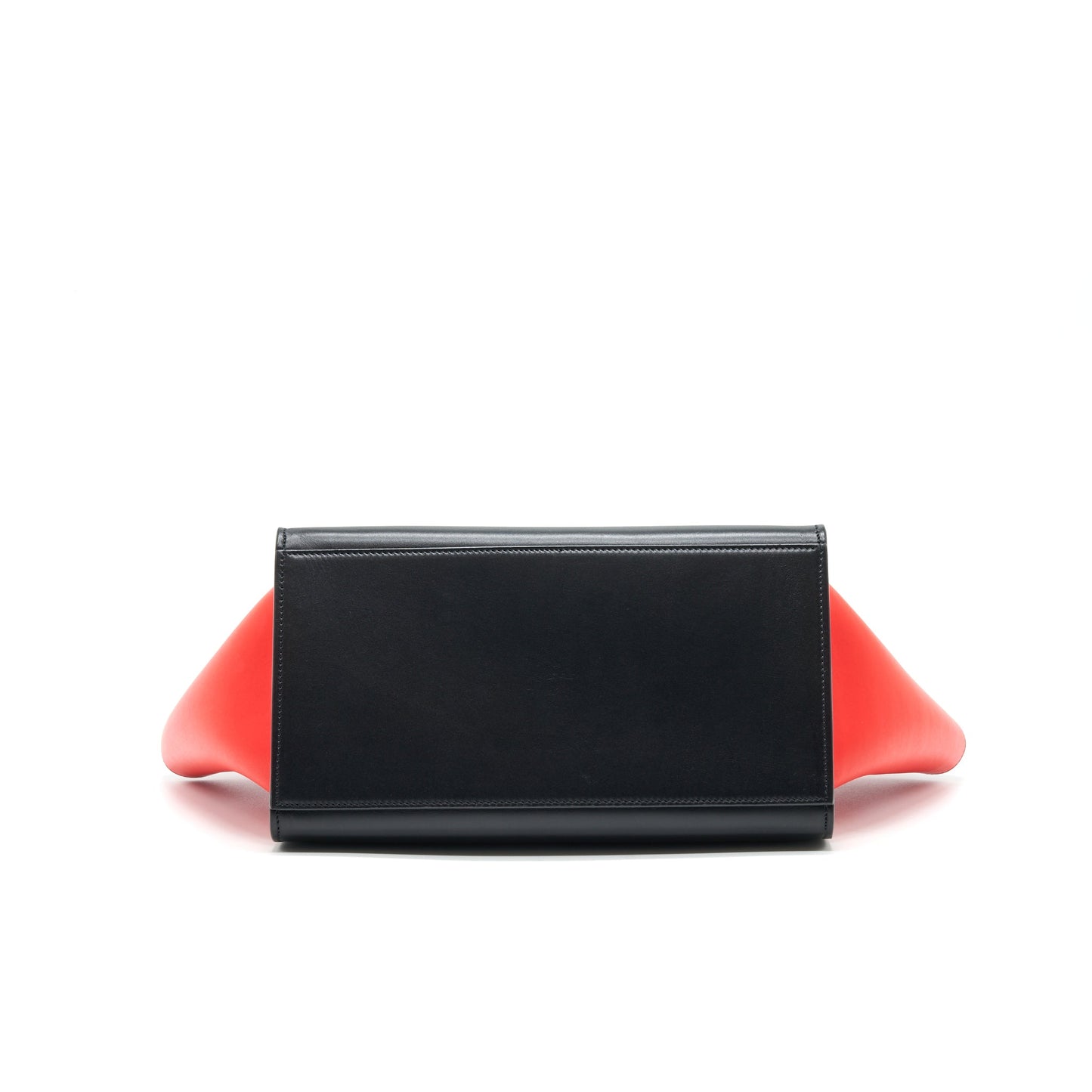 Celine Small Trapeze Bag Multi Color Grey/ Black/ Orange