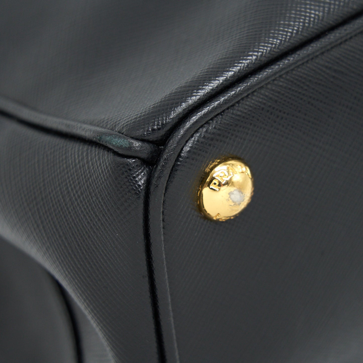 Prada Saffiano Tote Bag Black GHW