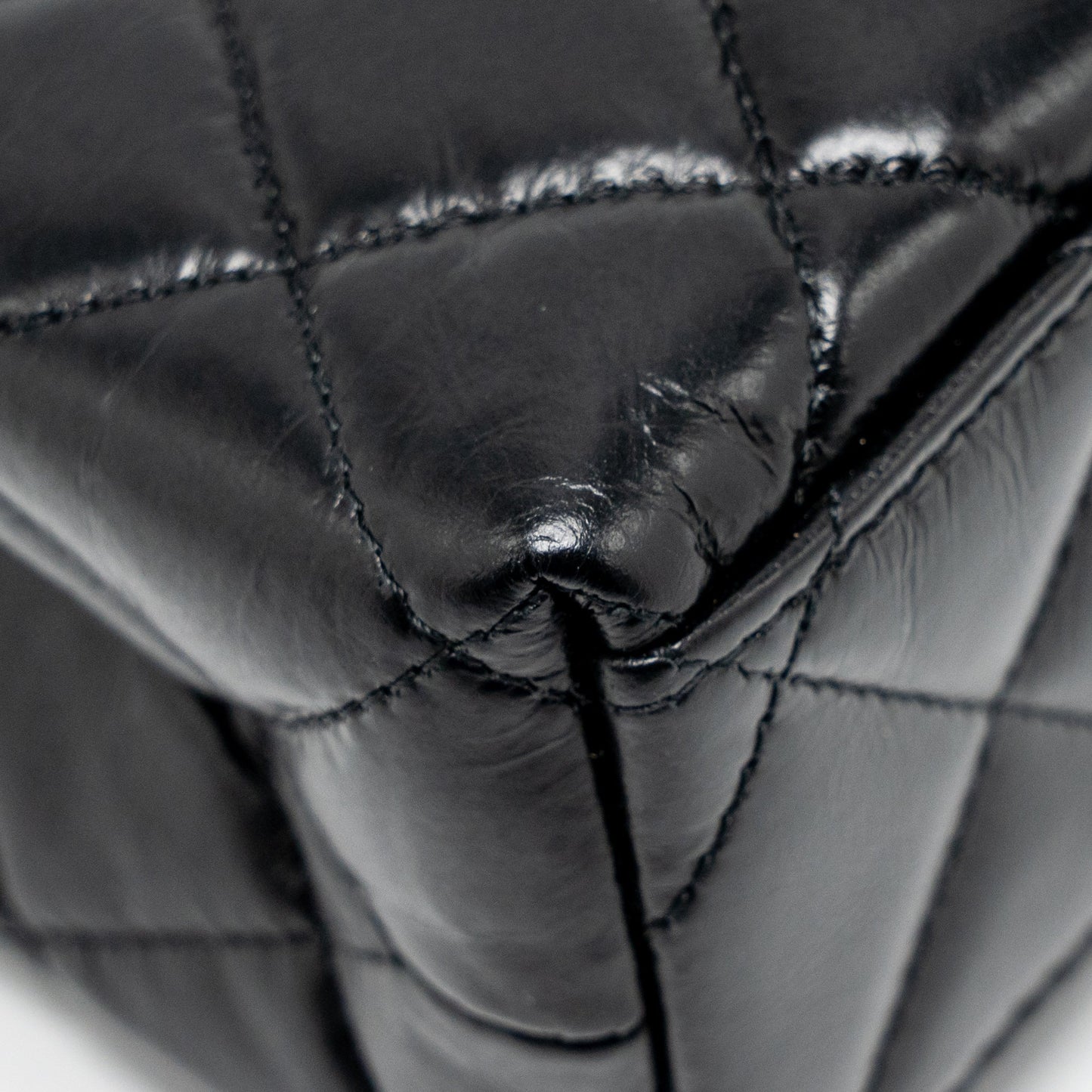 Chanel Mini Kelly Shopping Tote bag calfskin black GHW (microchip)