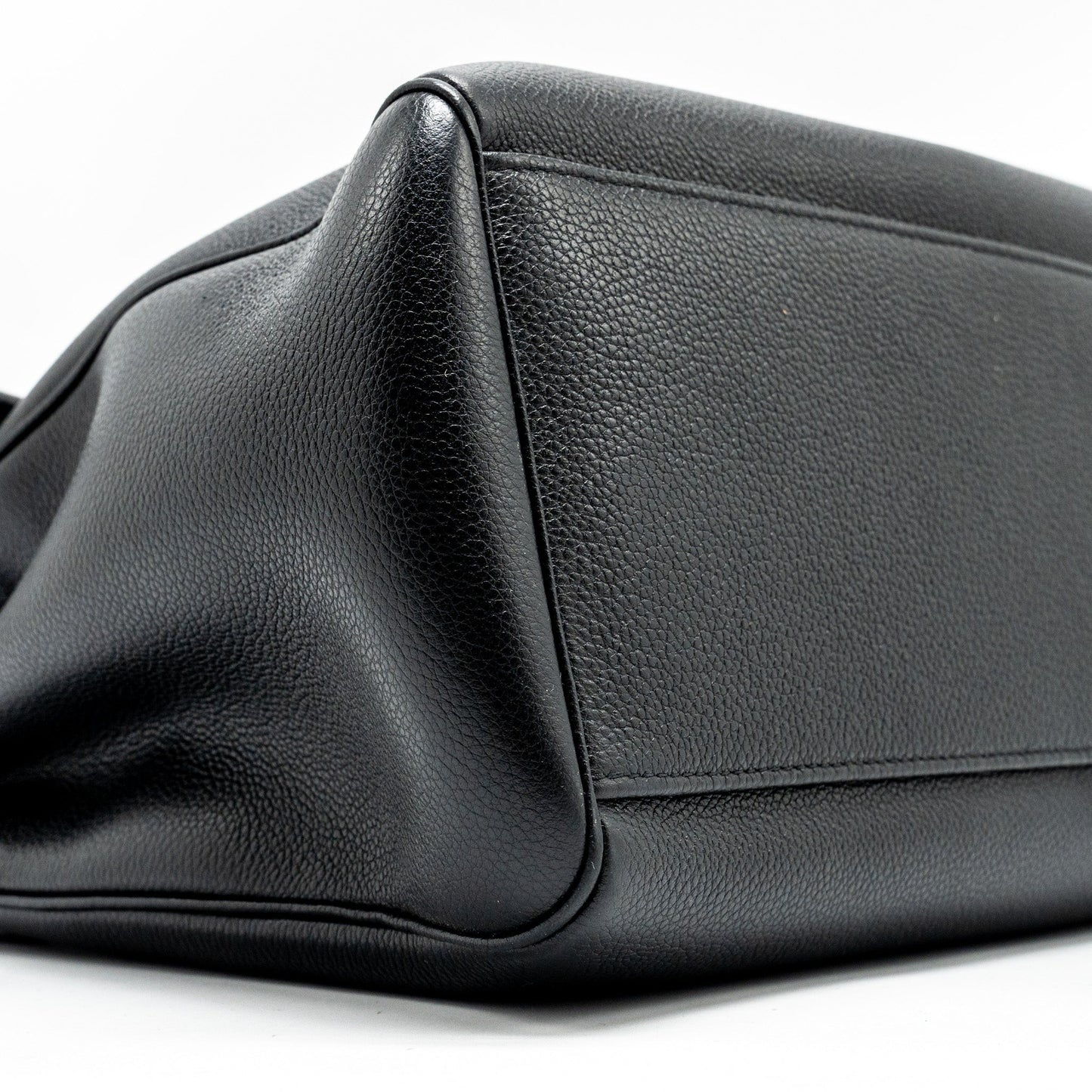 Celine Medium Soft 16 Bag Grained Calfskin Black GHW