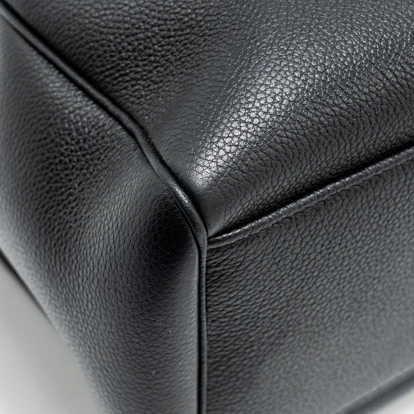 Celine Medium Soft 16 Bag Grained Calfskin Black GHW