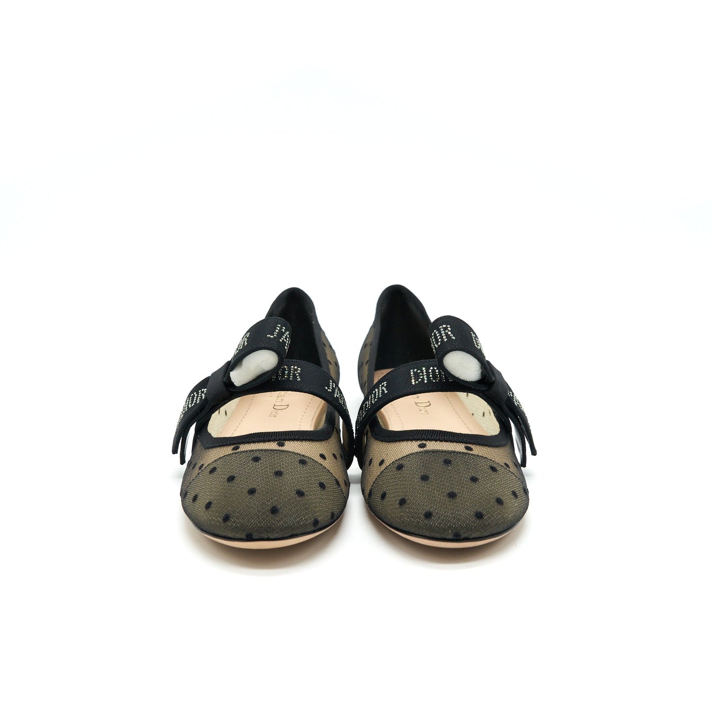 CHRISTIAN Luxury Dior Size 36.5 MISS J'ALuxury Dior NICELY-D ESPADRILLE FLATS