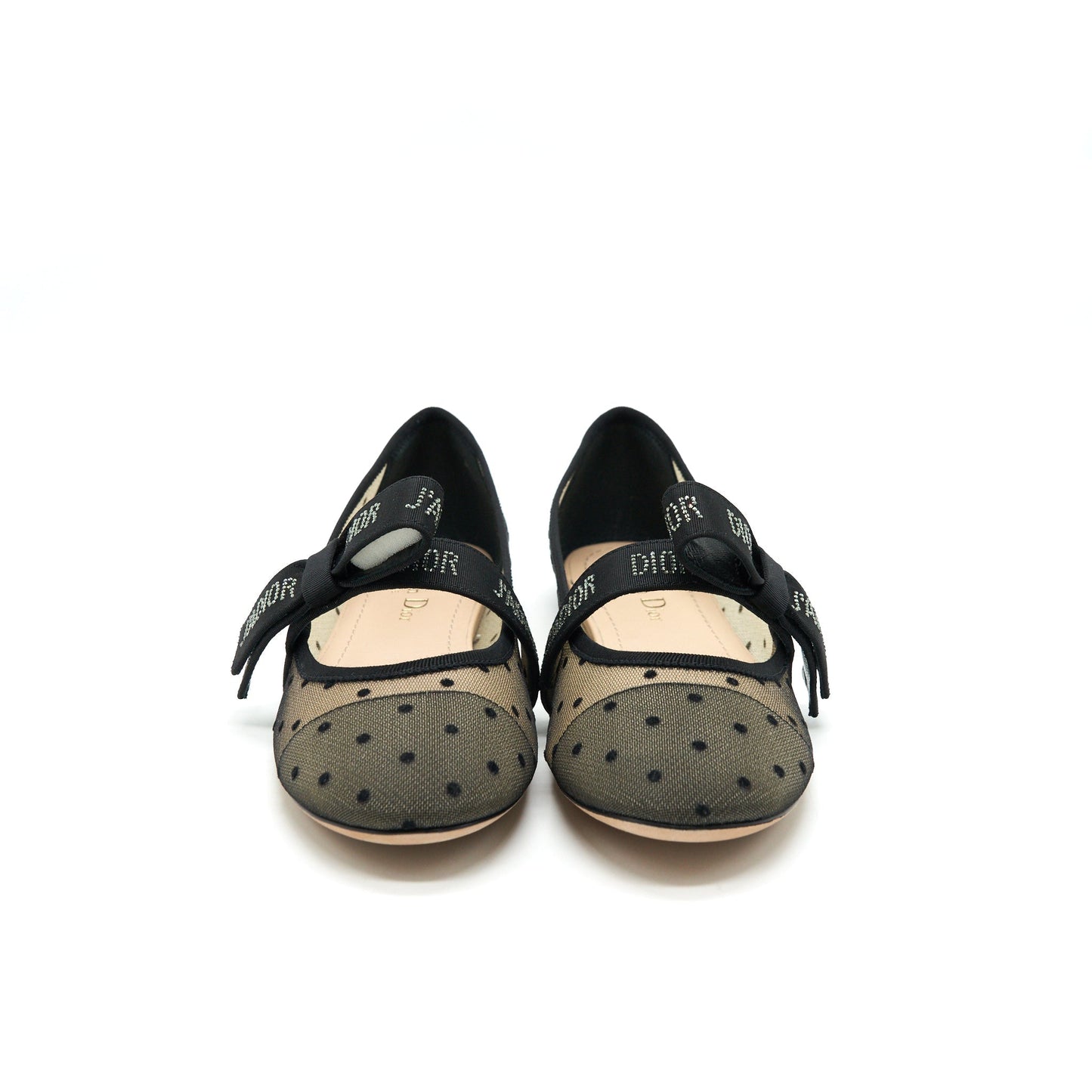 CHRISTIAN Luxury Dior Size 37 MISS J'ALuxury Dior NICELY-D ESPADRILLE FLATS