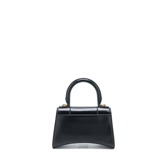 Balenciaga Hourglass XS Calfskin Black GHW