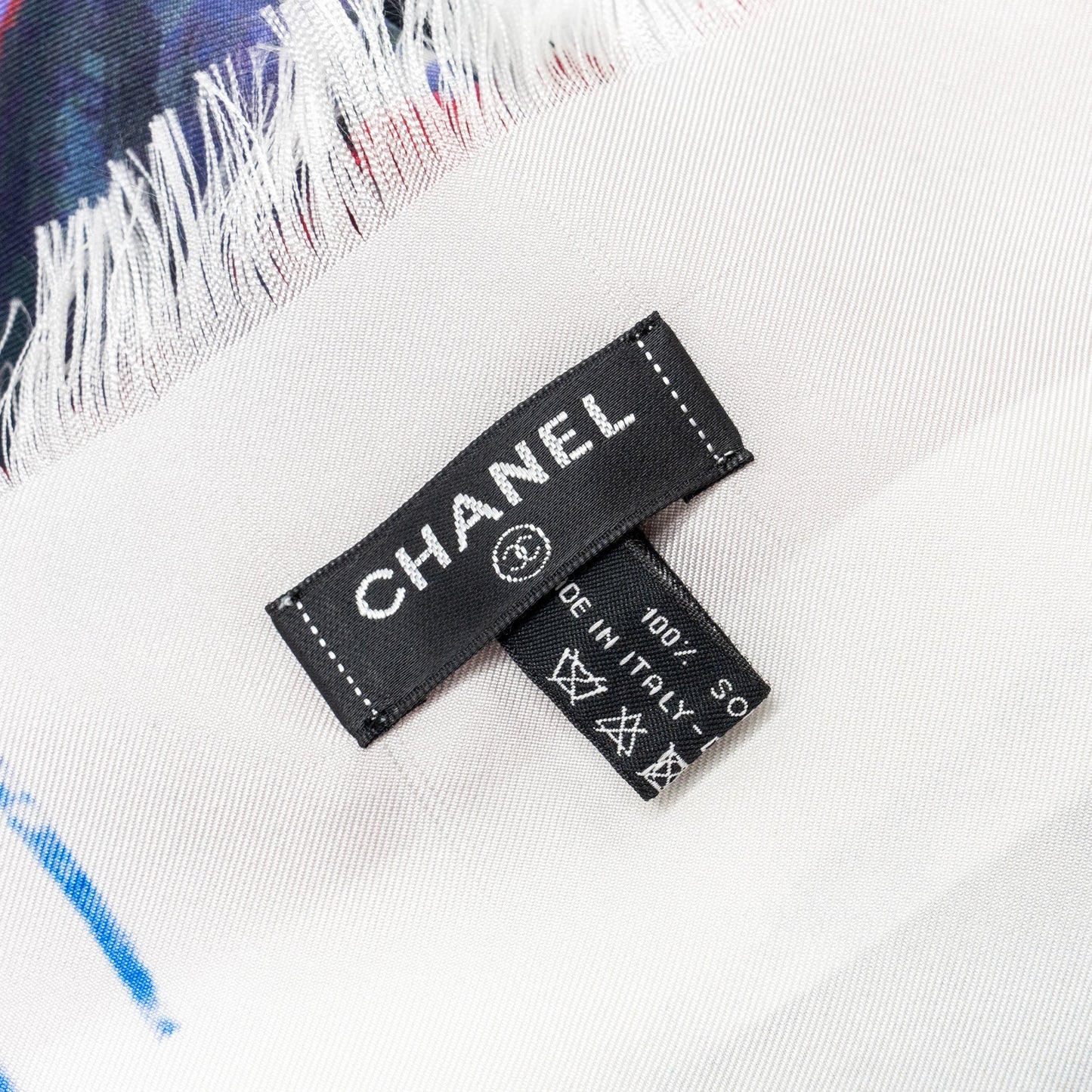 Chanel Coco Cuba Maxi Scarf Silk Multicolour