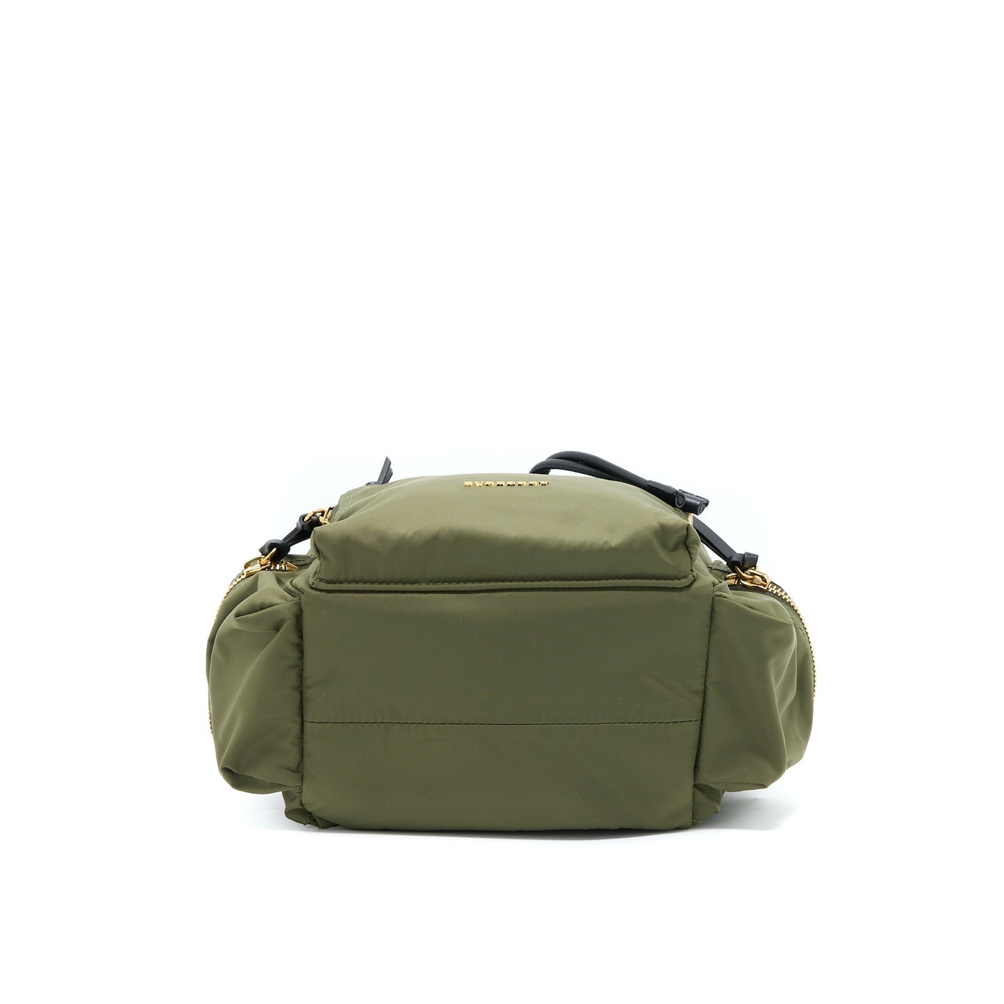 Burberry Medium Rucksack Backpack Nylon Olive Green GHW