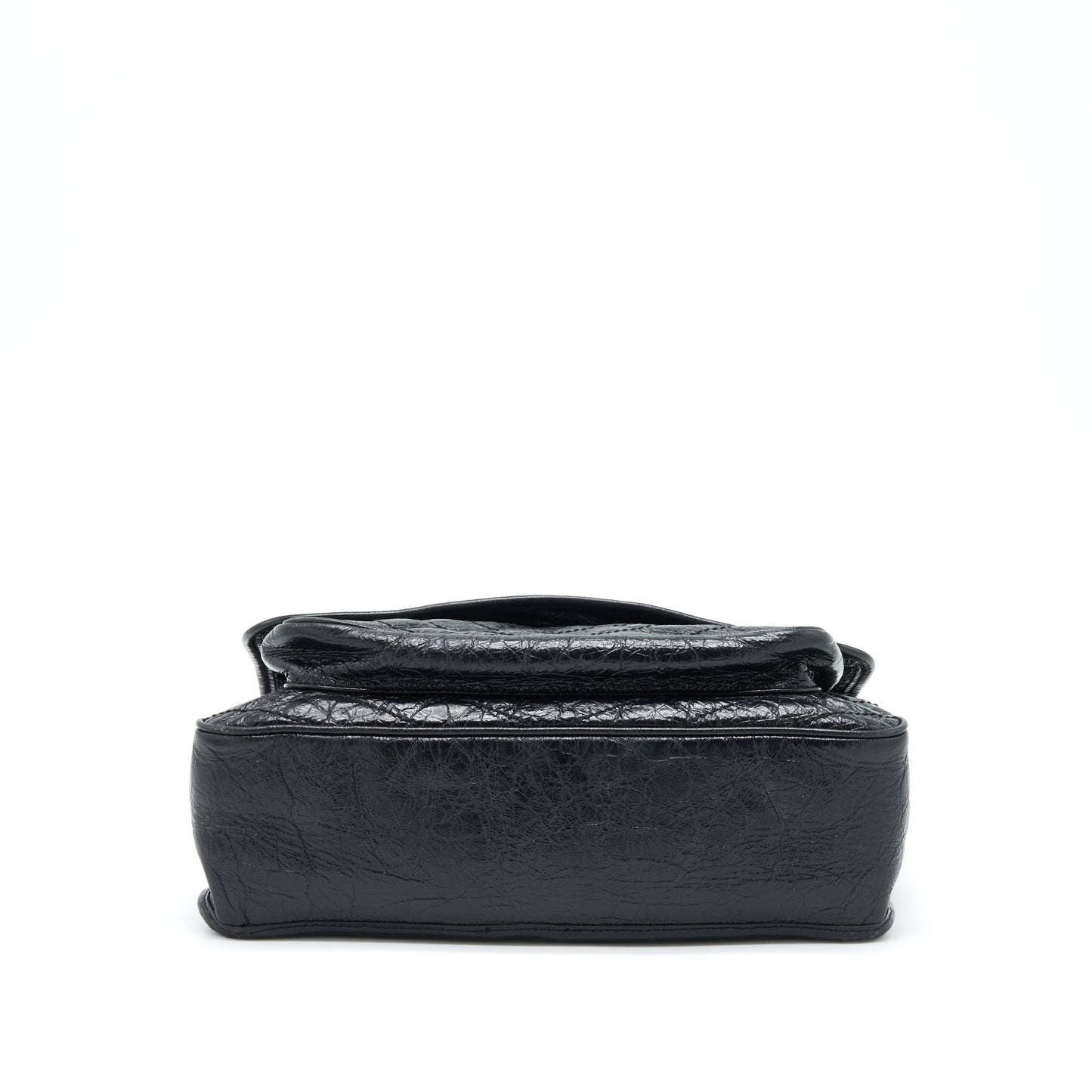Saint Laurent Large Niki Shoulder Bag Calfskin Black SHW