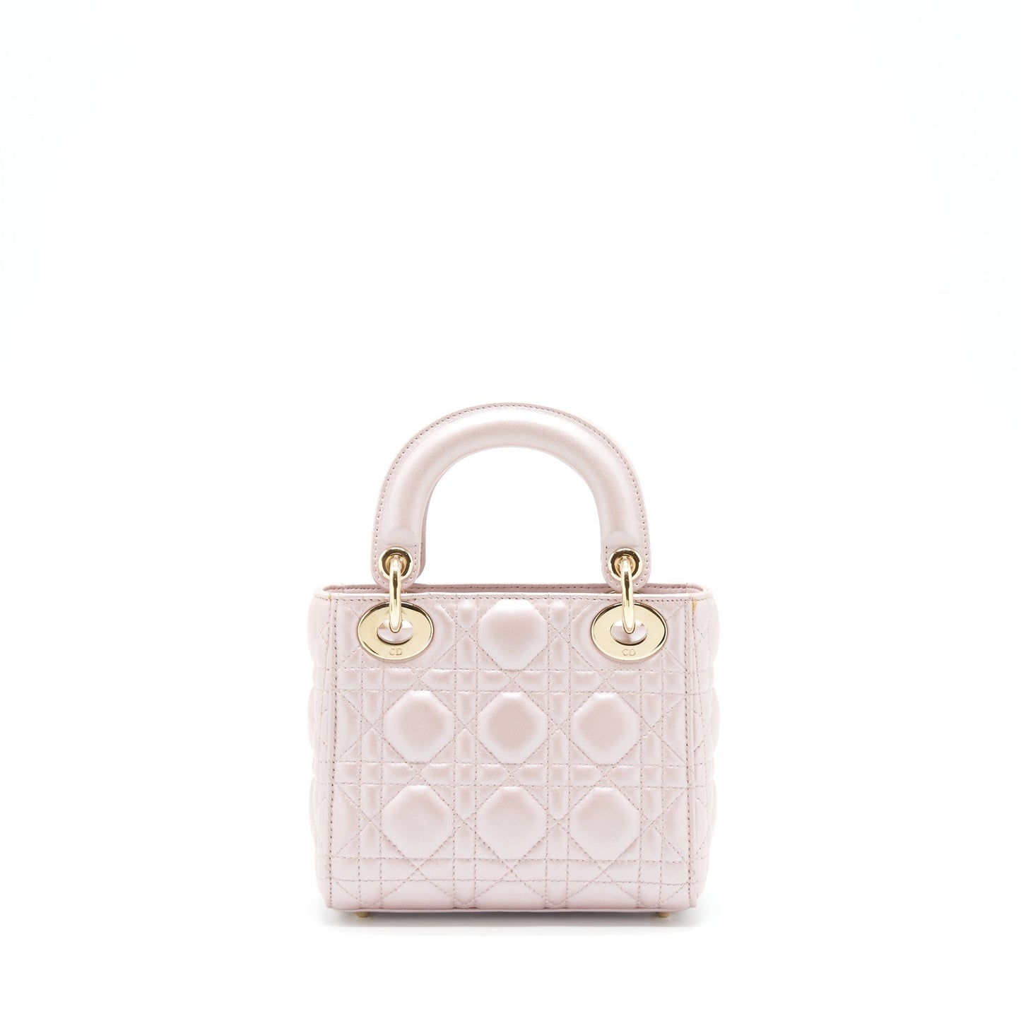 Luxury Dior Mini Lady Luxury Dior Lambskin Pink GHW