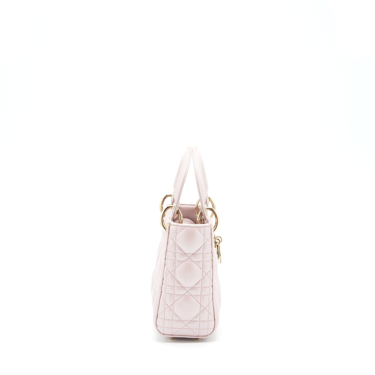 Luxury Dior Mini Lady Luxury Dior Lambskin Pink GHW