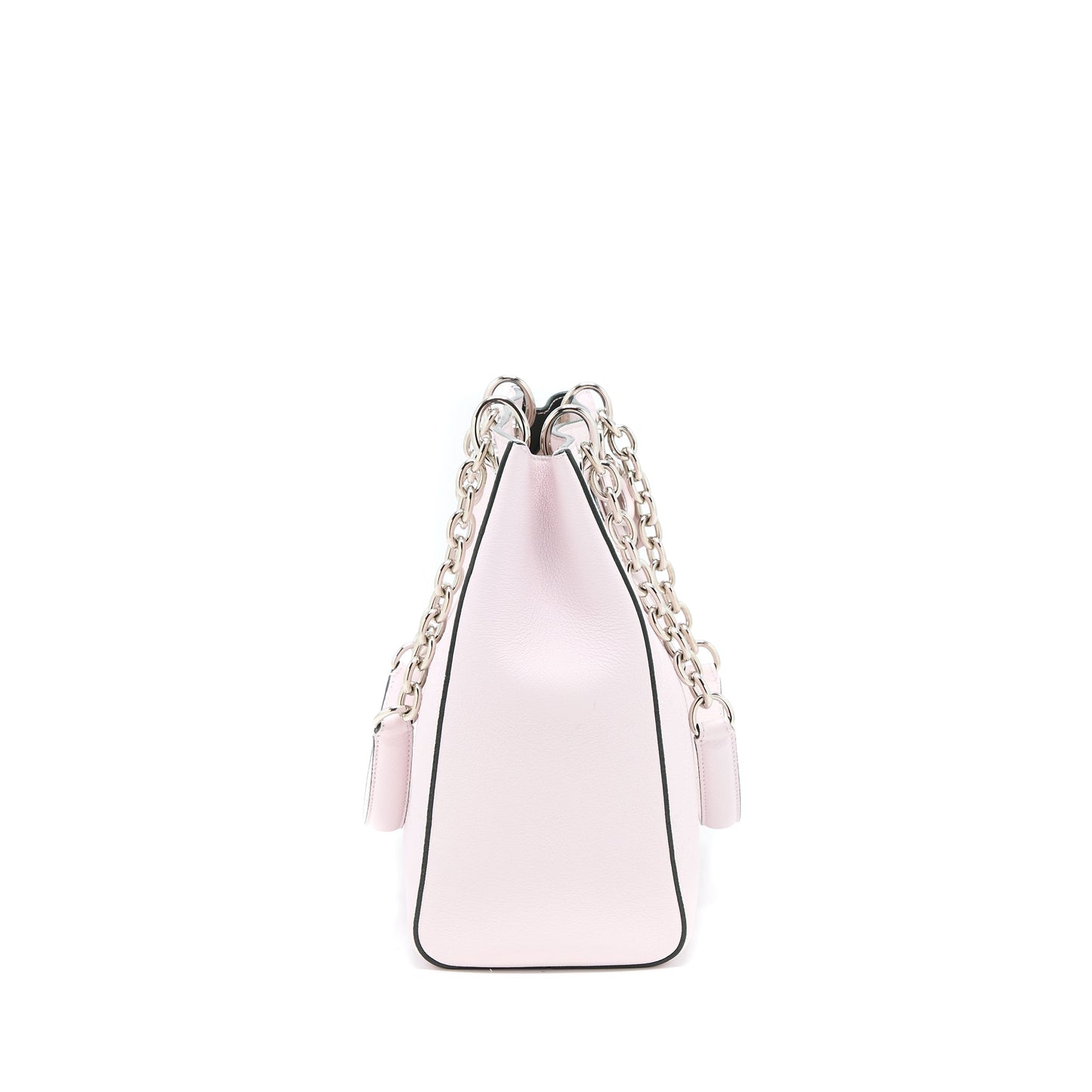 Luxury Dior Tote Bag Calfskin Light Pink SHW