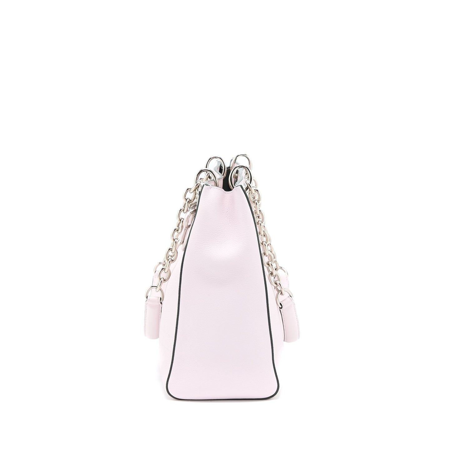 Luxury Dior Tote Bag Calfskin Light Pink SHW