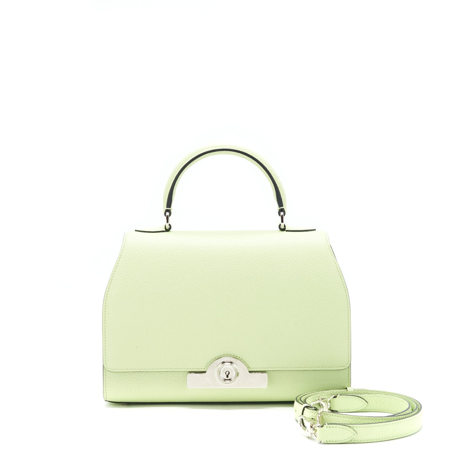 Moynat Aqua Pétite Réjane Bag Green SHW
