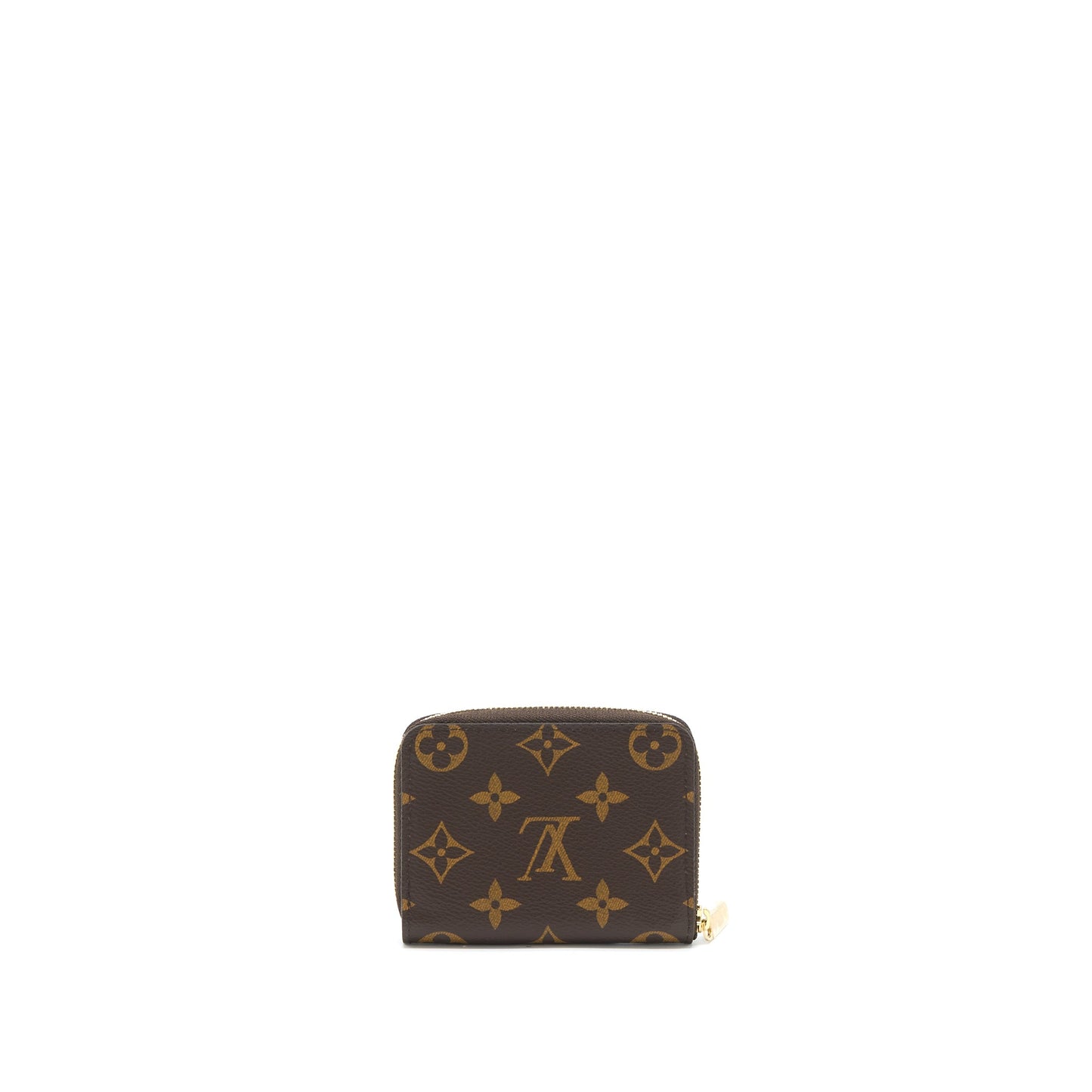 Louis Vuitton Zippy Collins Purse Monogram Canvas GHW