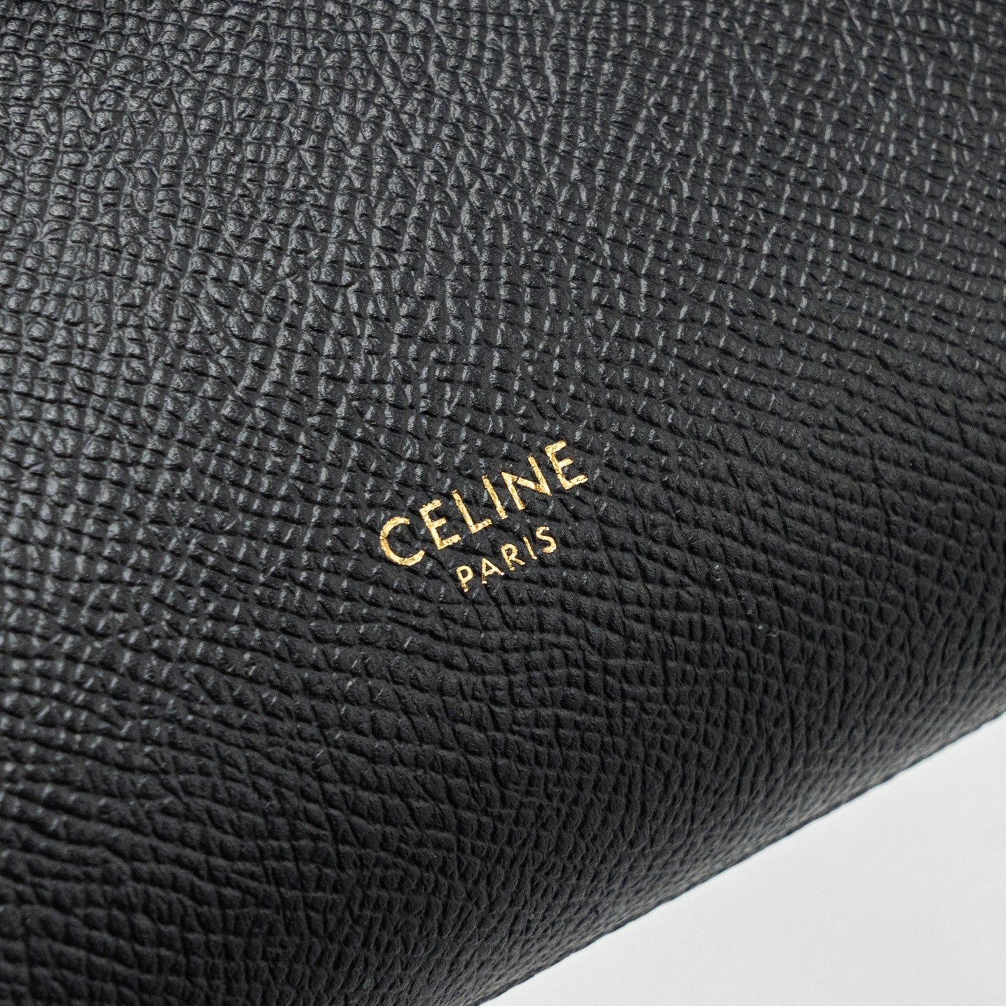 Celine Pico Belt Bag Calfskin Black GHW