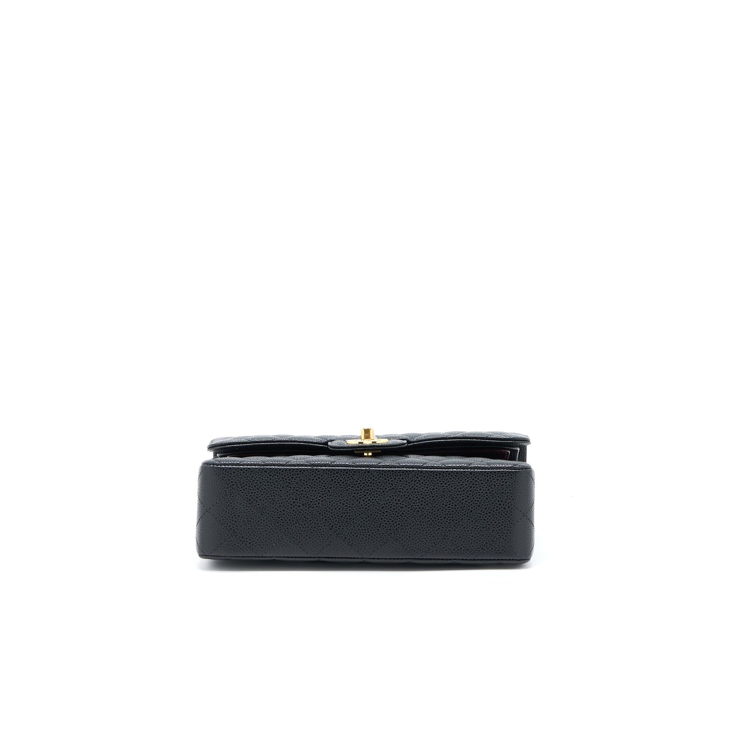 Chanel Small Classic Double Flap Bag Caviar Black GHW (Microchip)