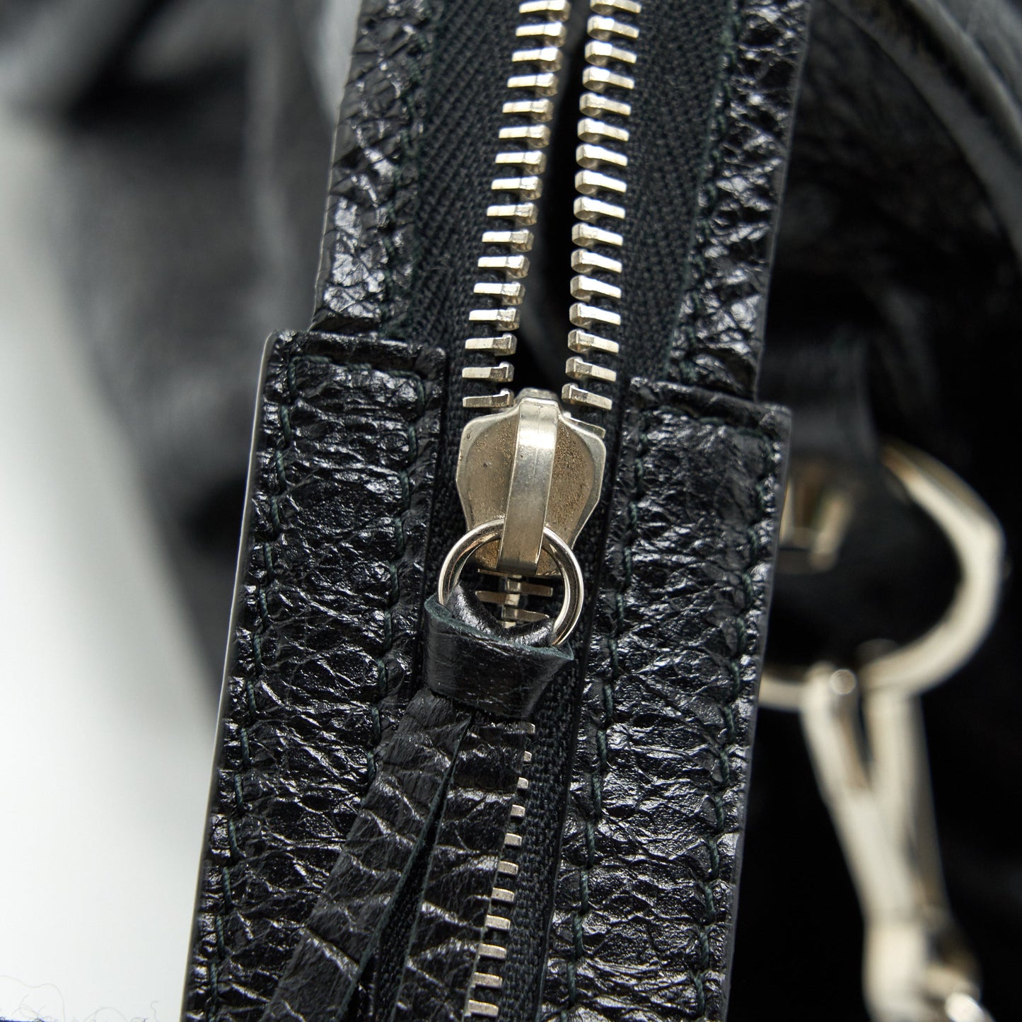 Balenciaga City Bag Black SHW