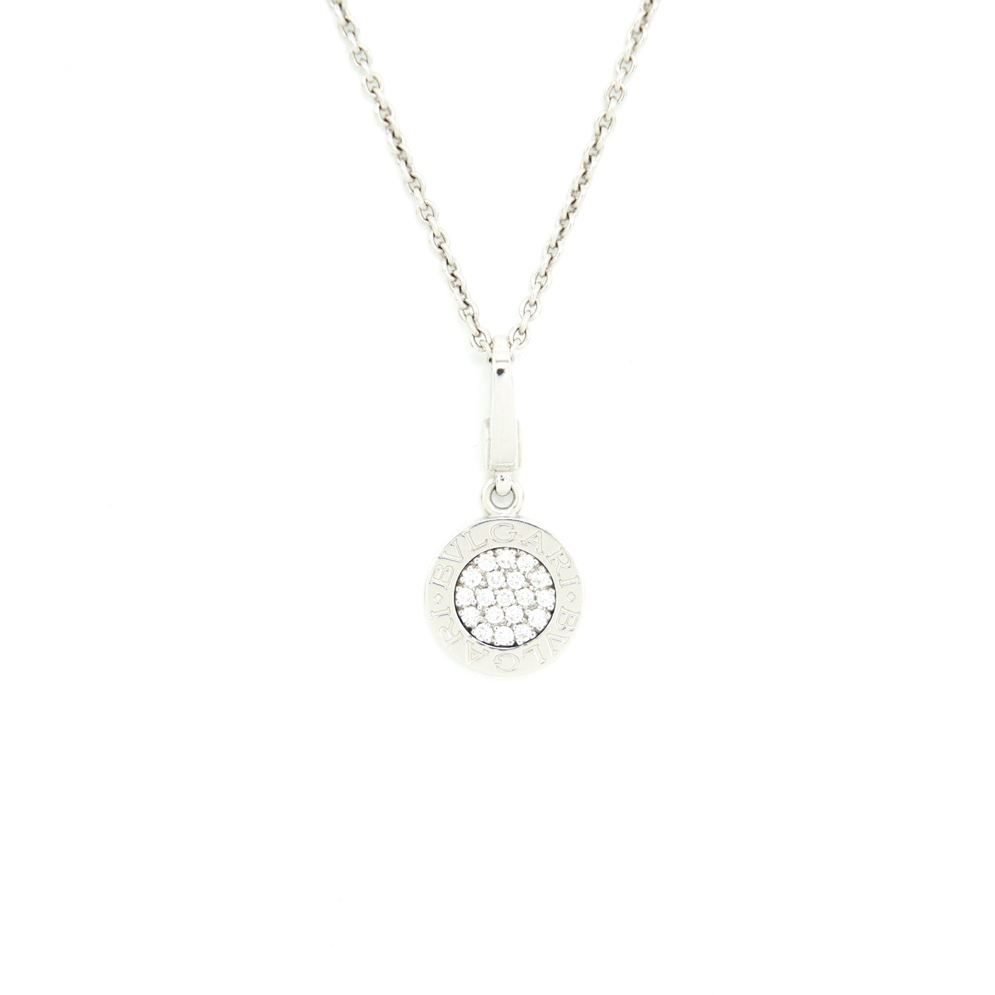 Bvlgari Bvlgar Necklace whitegold with diamonds