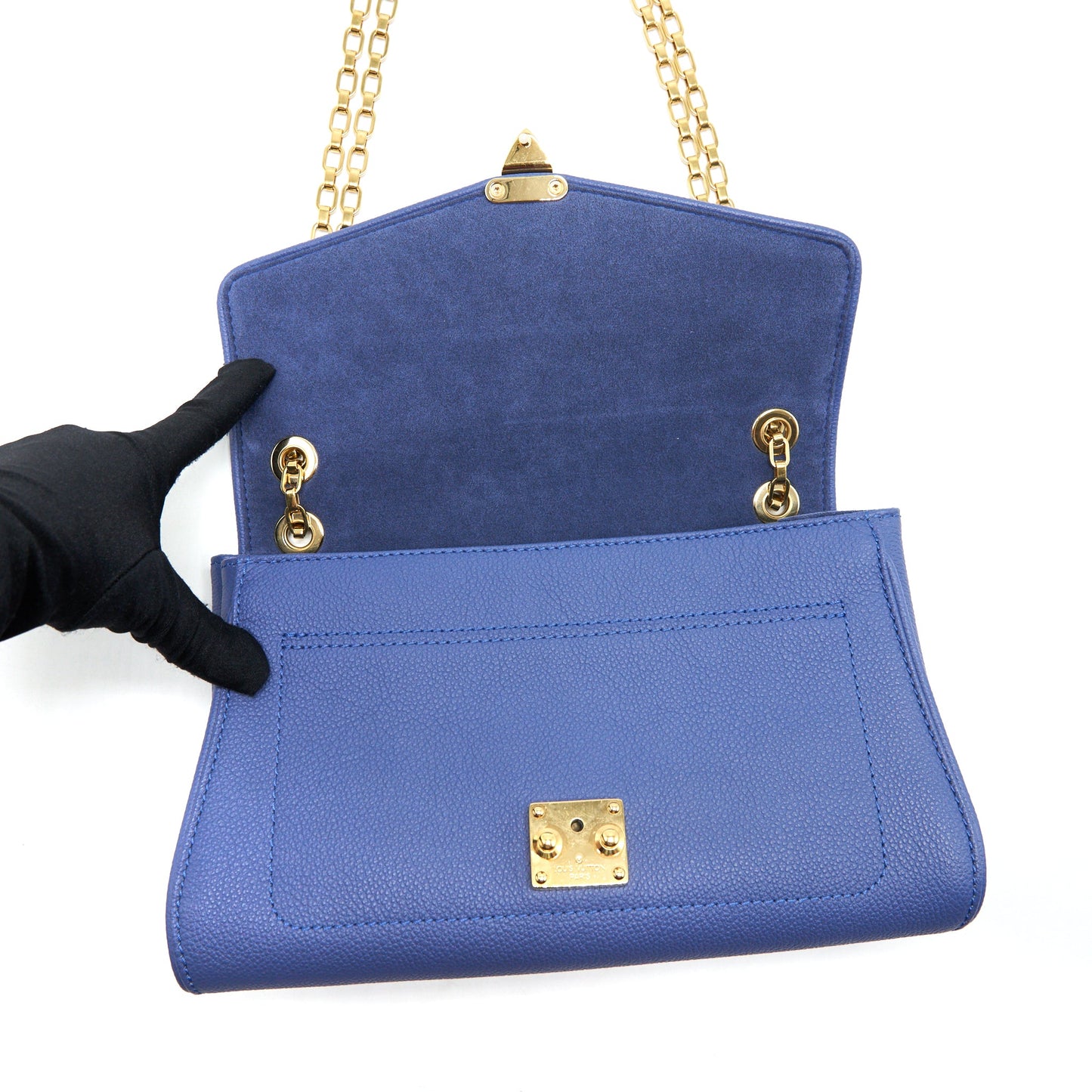 Louis Vuitton Saint-Germain PM Blue GHW
