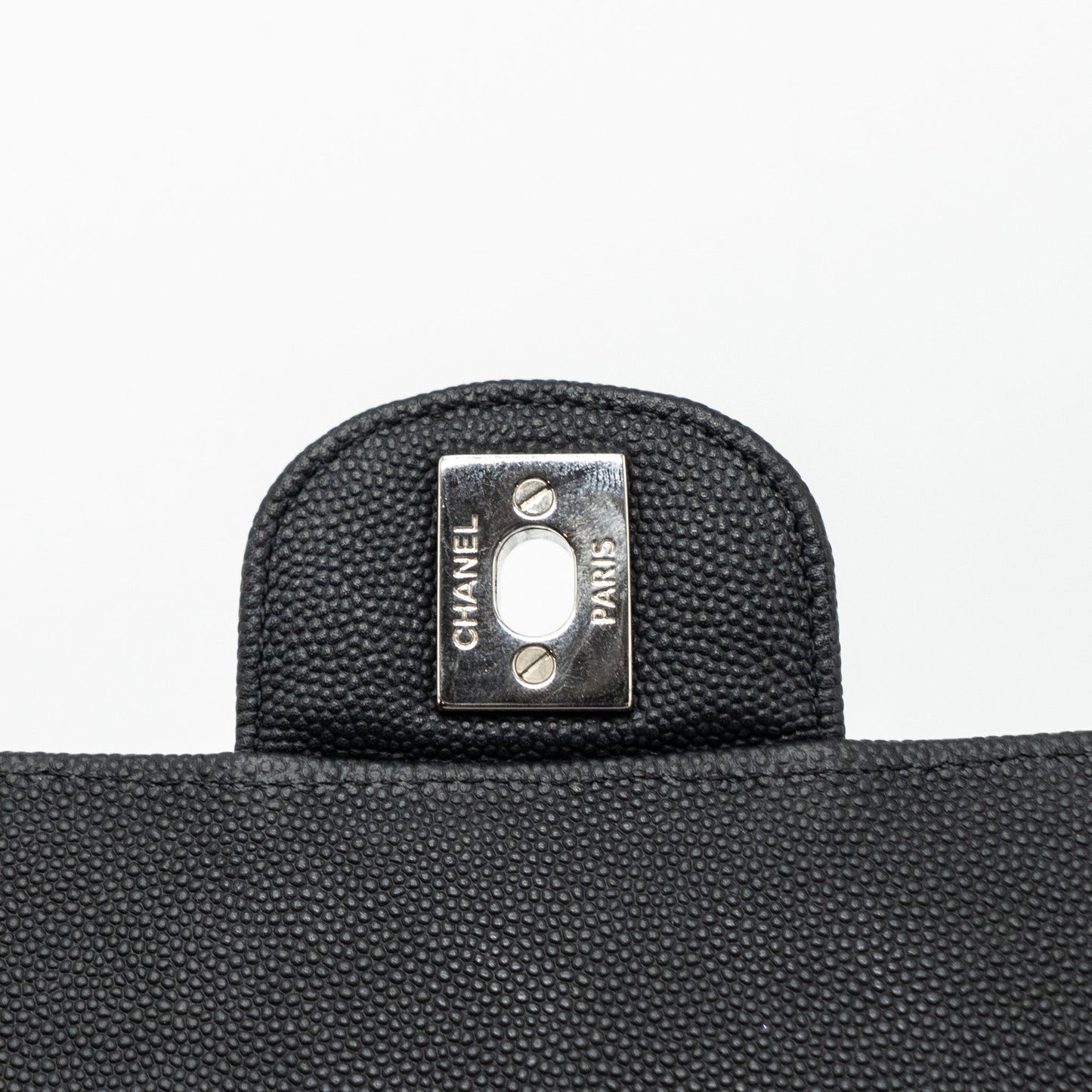 Chanel Classic Mini Rectangular Flap Bag Caviar Black SHW