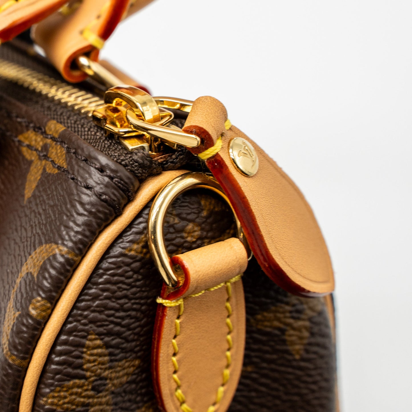 Louis Vuitton Nano Speedy Monogram Canvas GHW (New Version)