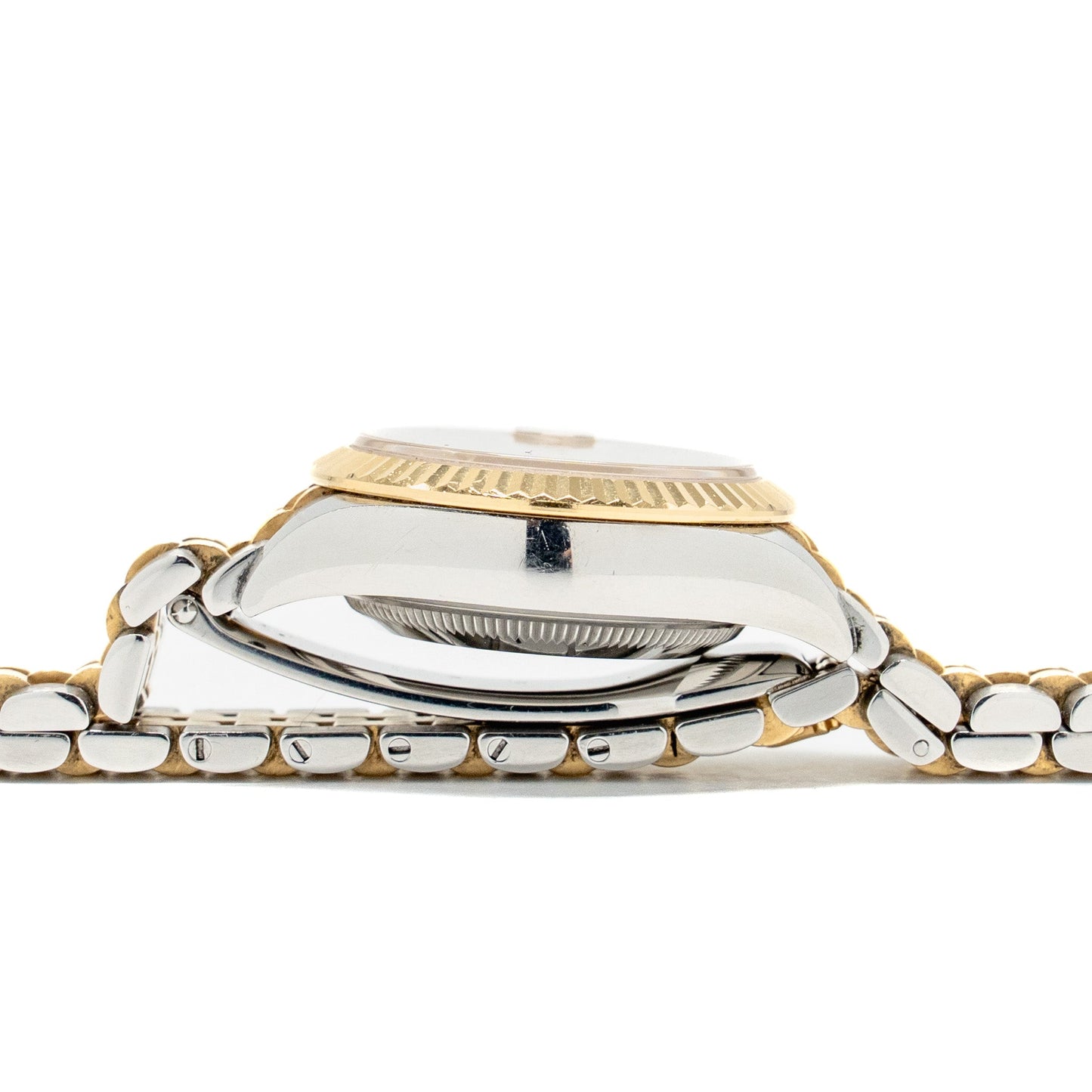 Rolex Lady-Datejust 28mm Oystersteel and Yellow Gold, Champagne-colour Dial Jubilee Bracelet Model: 279173-0001