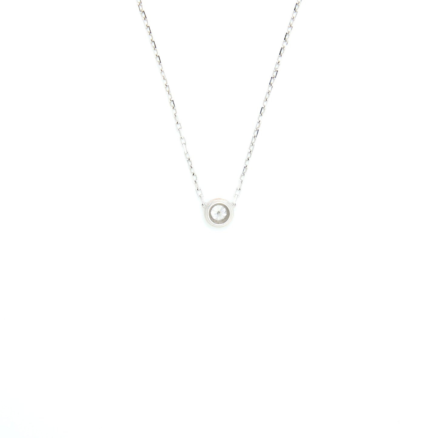 Cartier D'amour Necklace, Large Model White Gold with Diamond