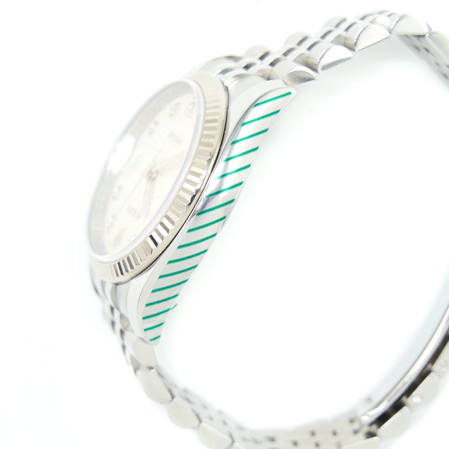 Rolex Datejust 36 Oyster Perpetual Stainless Steel/ White Gold Diamond Computer Dial Diamonds Jubilee Bracelet M116234-0011