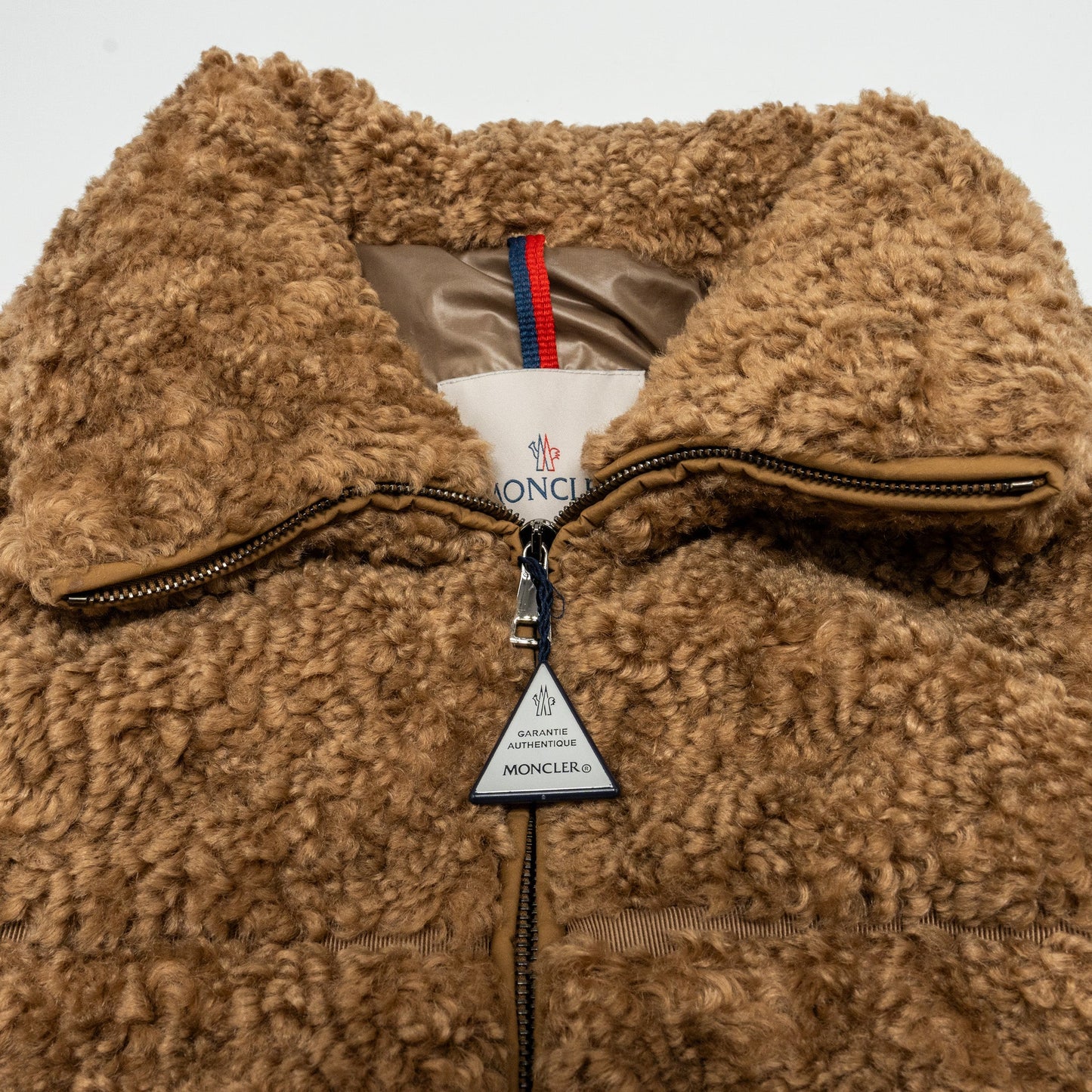 Moncler size 0 Tan Segura Down Jacket goose down / goose feather Tan