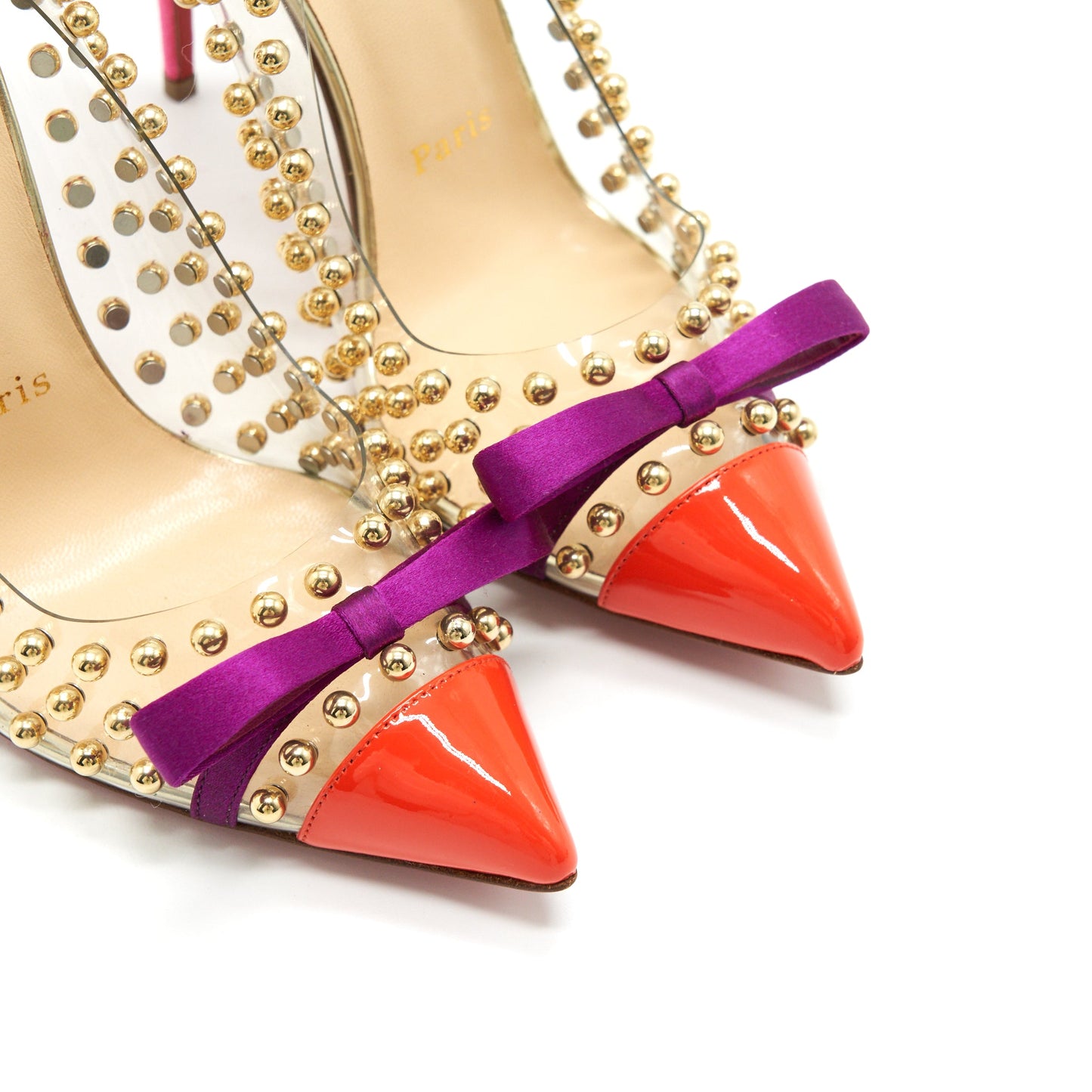 Christian Louboutin Size 38 transparency High Heel Shoes