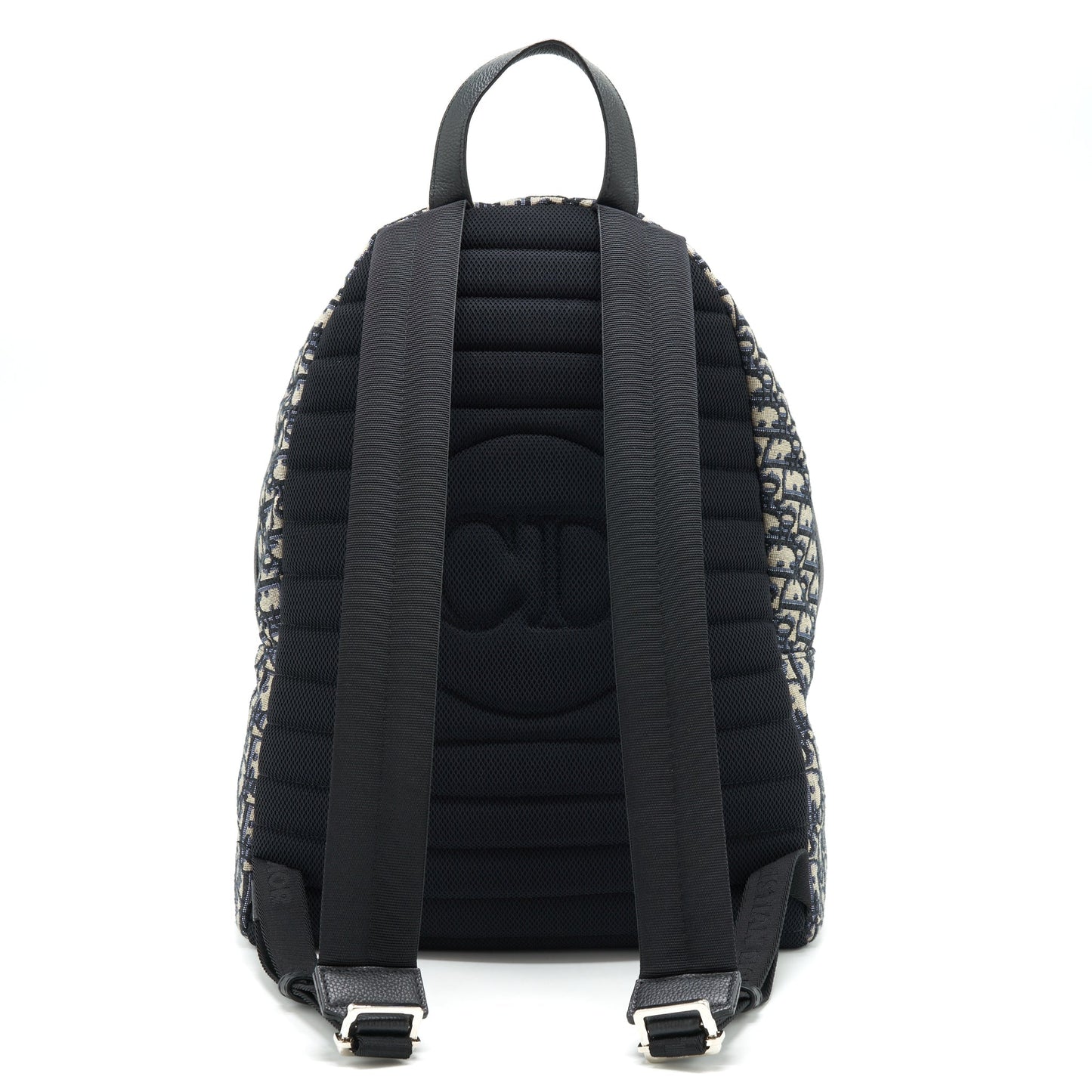 Luxury Dior Rider Backpack Beige And Black Luxury Dior Oblique Jacquard