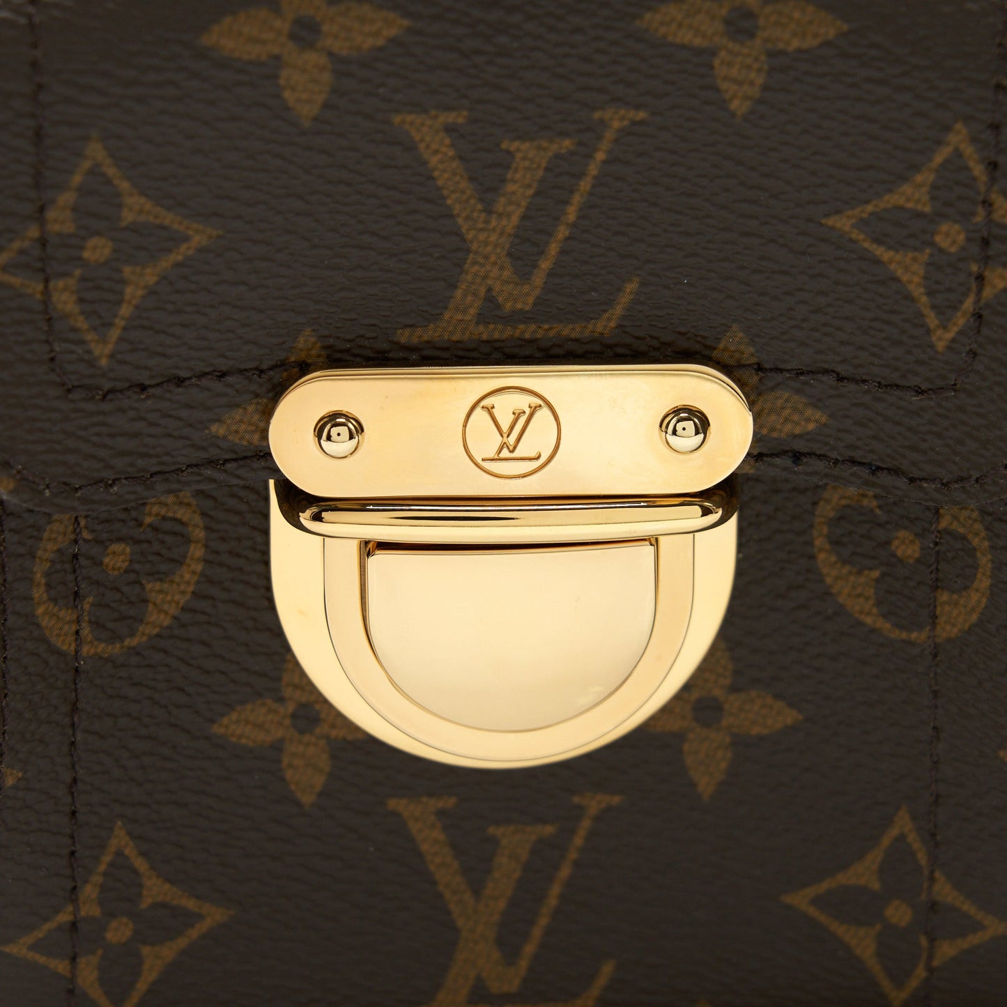 Louis Vuitton Top Handle Tote Bag Monogram Canvas GHW