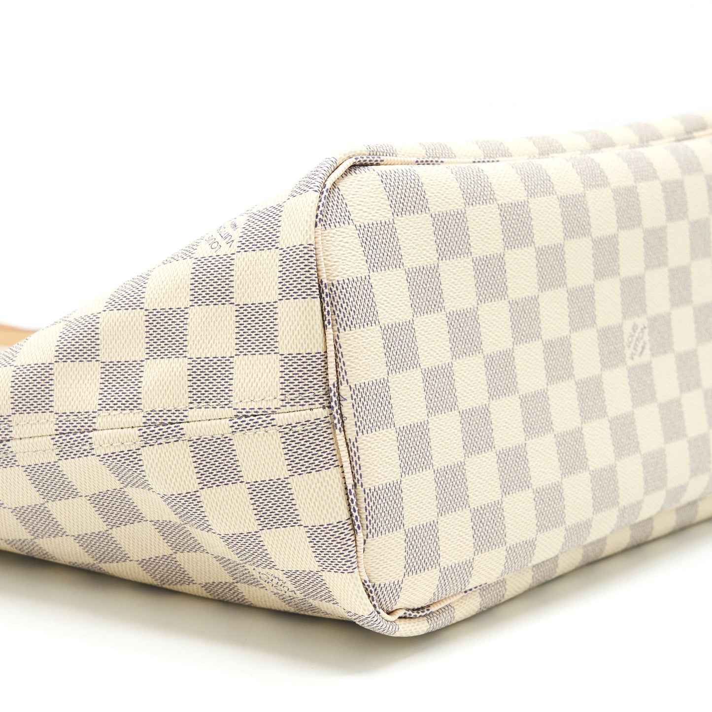 Louis Vuitton Neverfull MM Damier Azur Canvas /Rose Ballerine (No Inner Pouch)