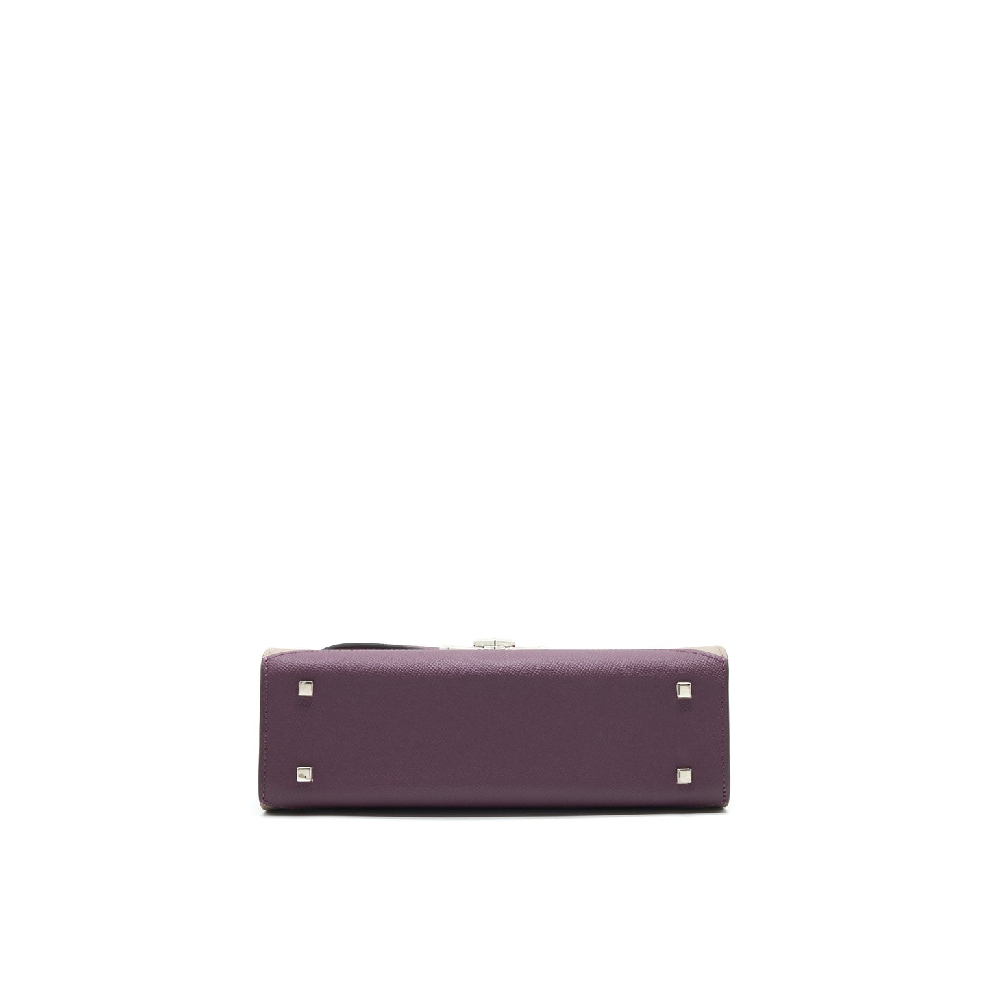 Moynat Gabrielle PM in Purple and Beige SHW