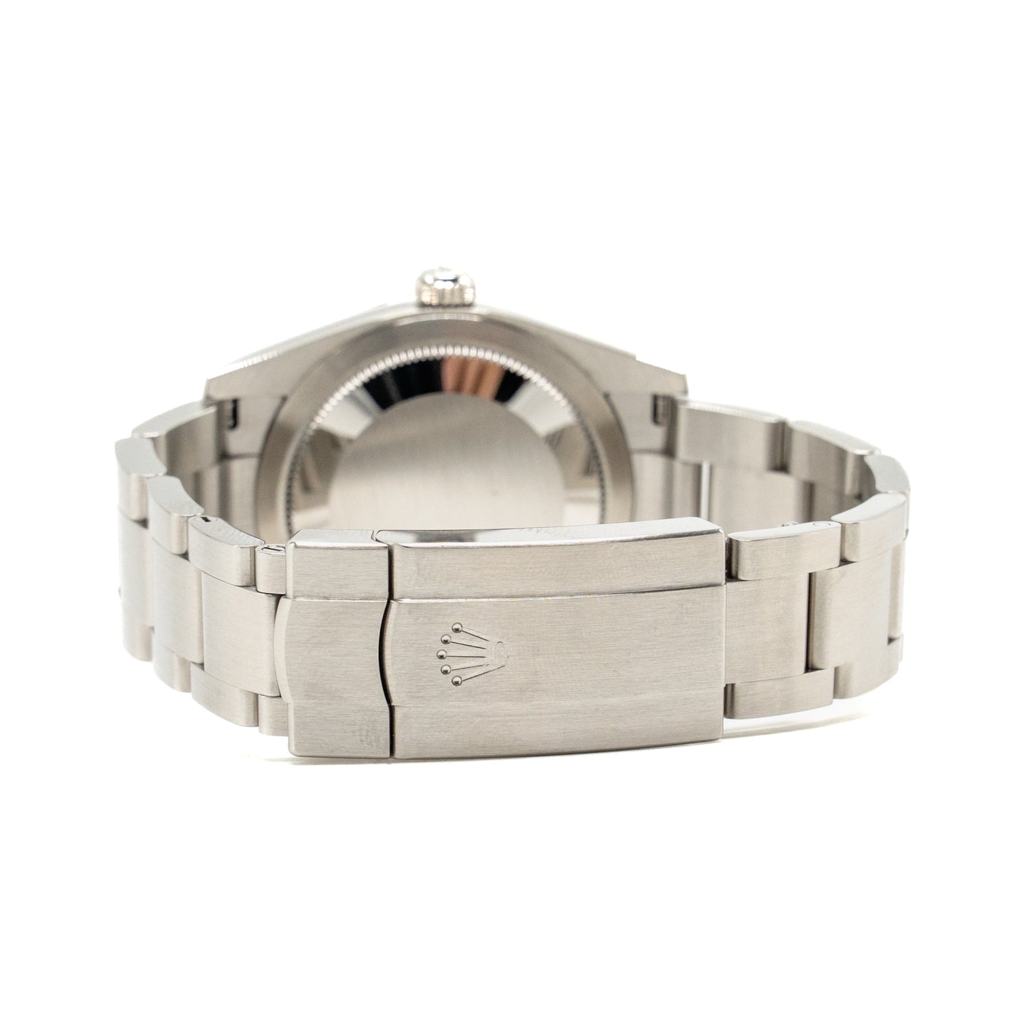 Rolex Oyster Perpetual 34 oyster steel silver dial model: 124200-0001